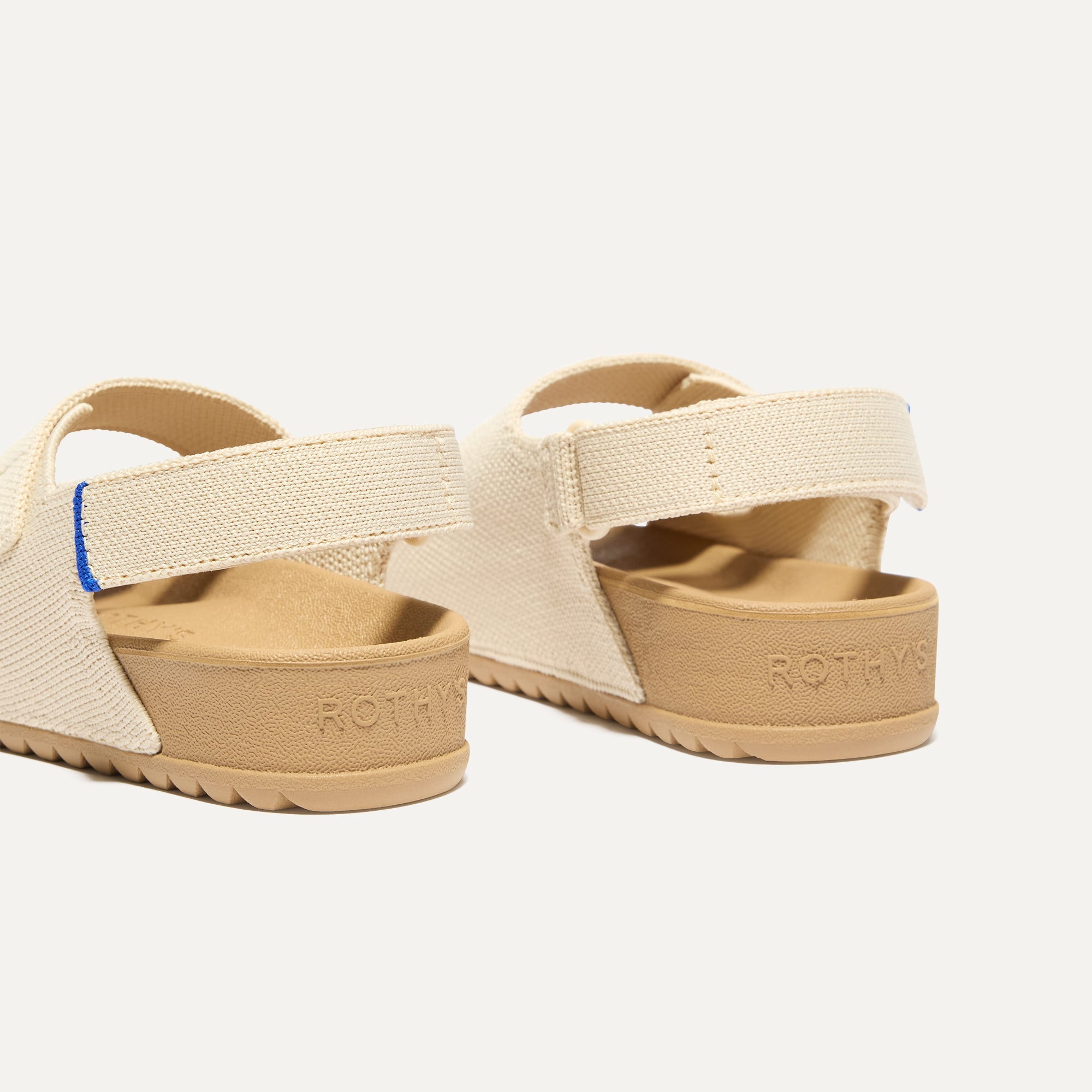 Rothy's Kids Double Strap sandali Conch avorio