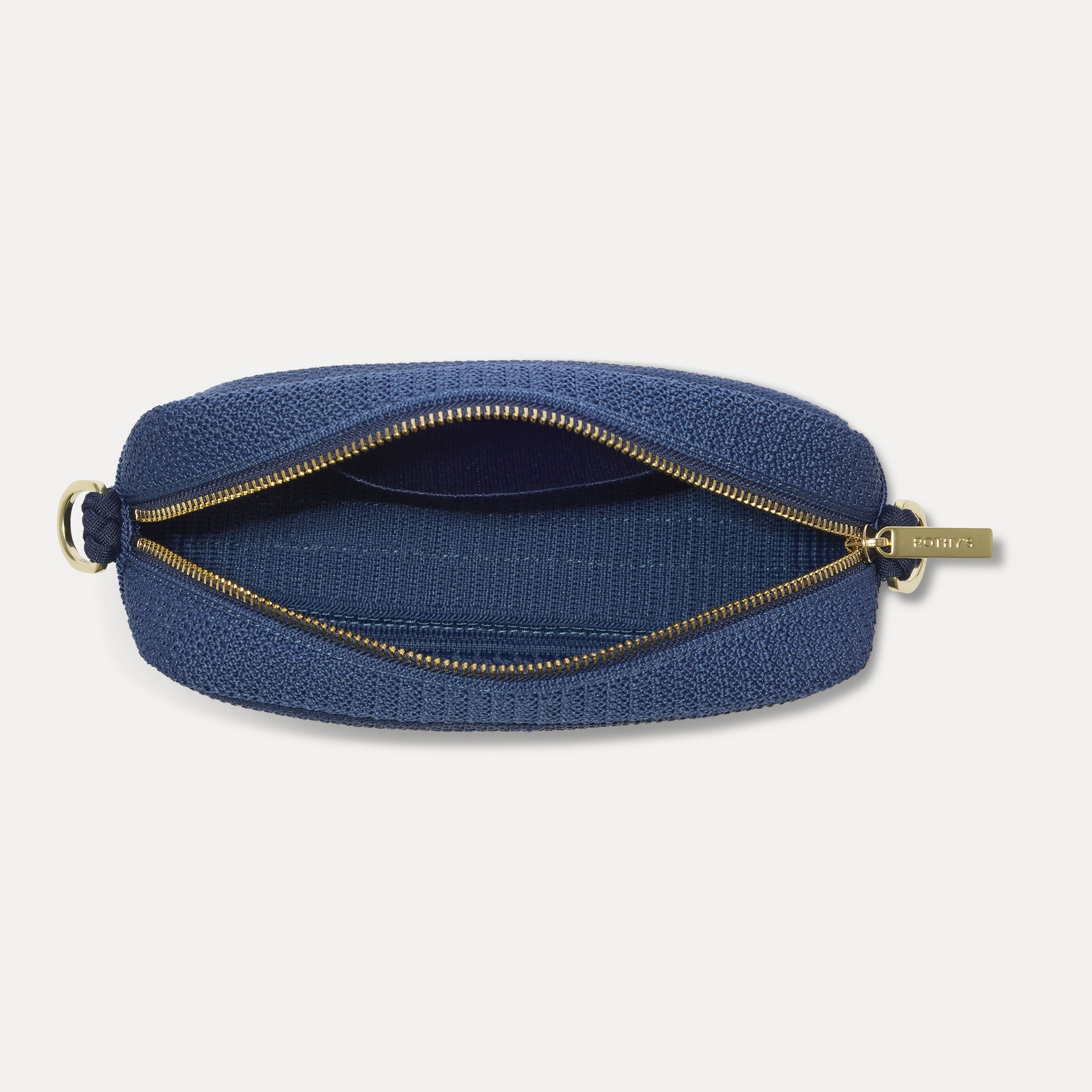 Rothy's The Crossbody Camera Bag borsa tracolla Lagoon Open-Knit blu