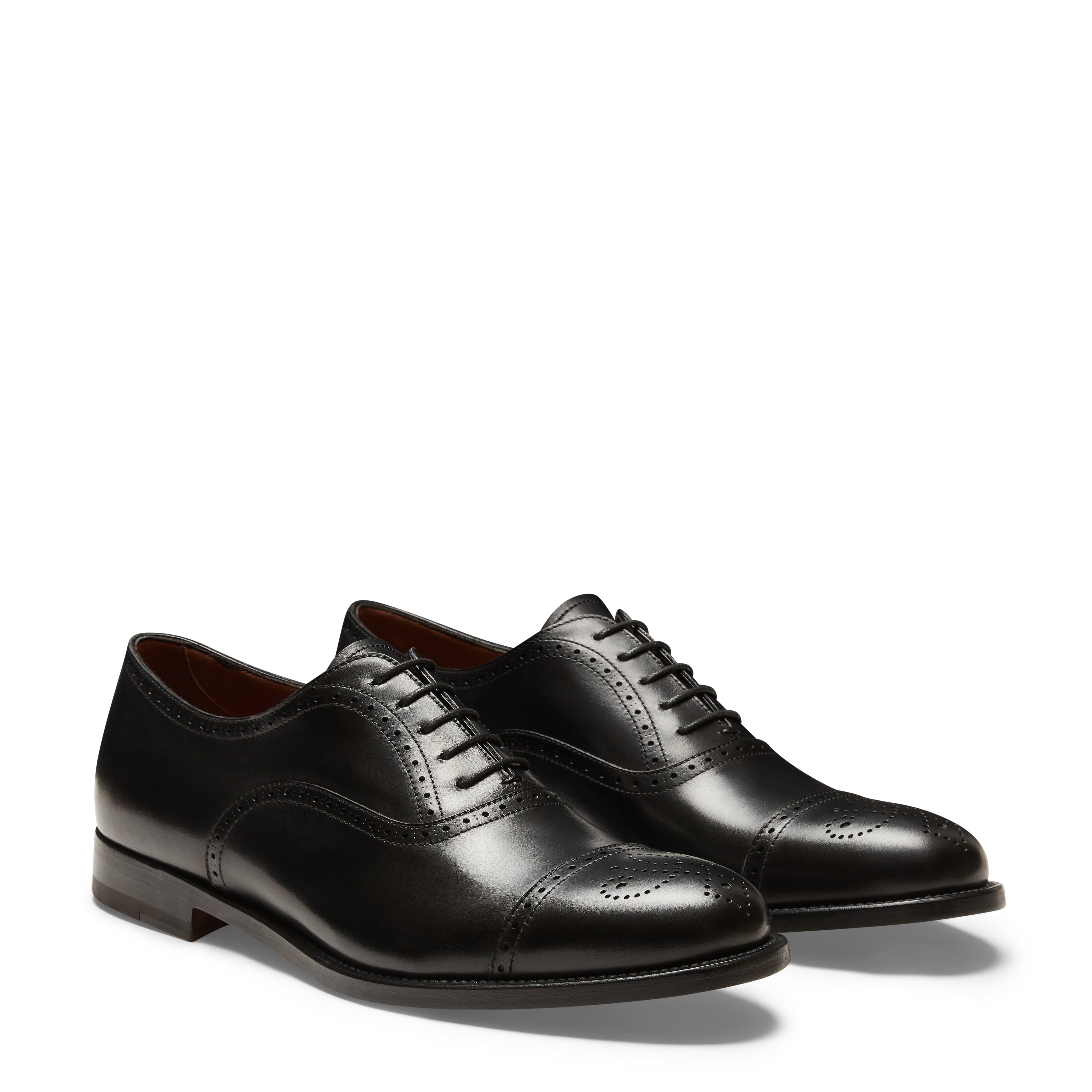 F.lli Rossetti 15217 Francesina Brogue Pelle Nero