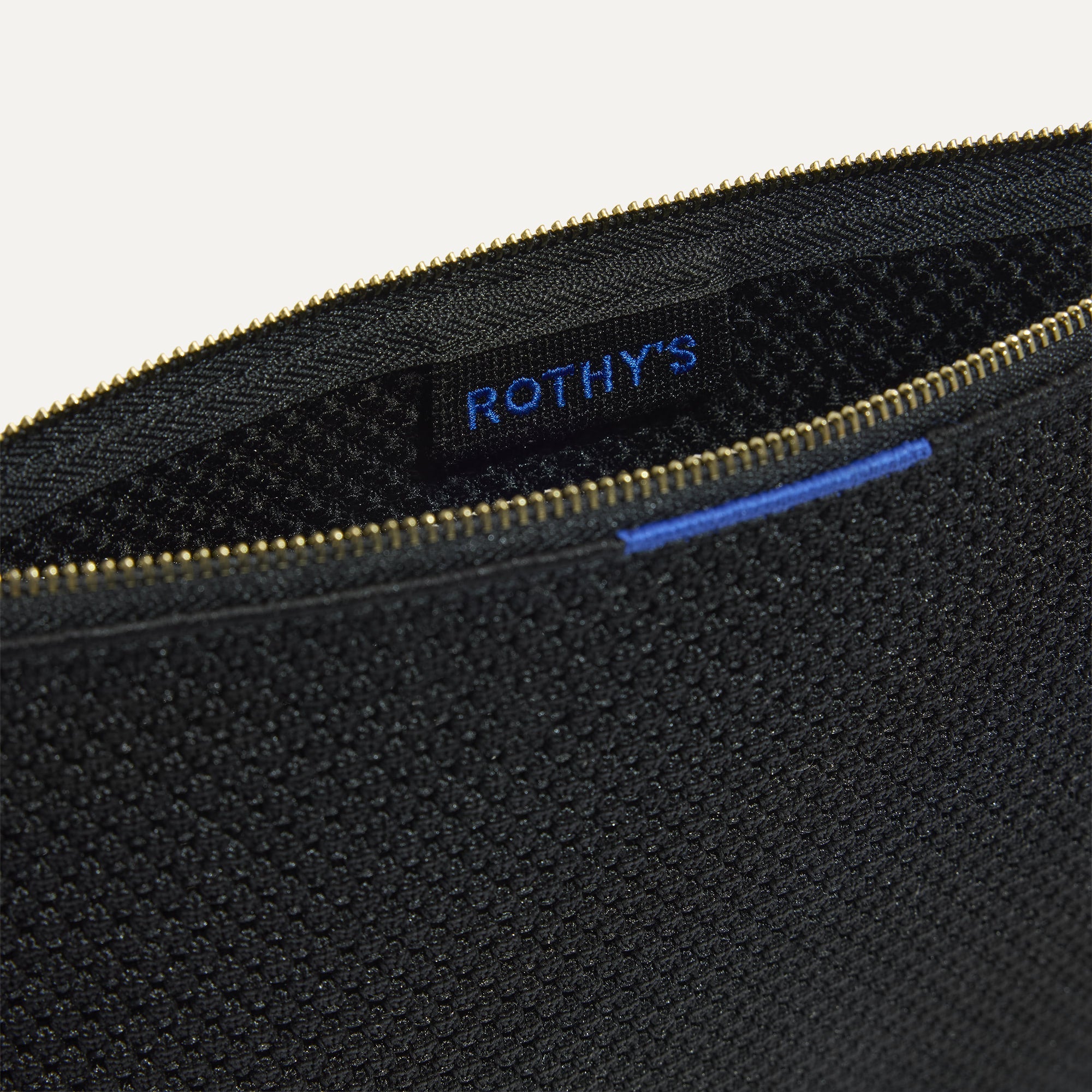 Rothy's Convertible Clutch pochette Black Espresso maglia