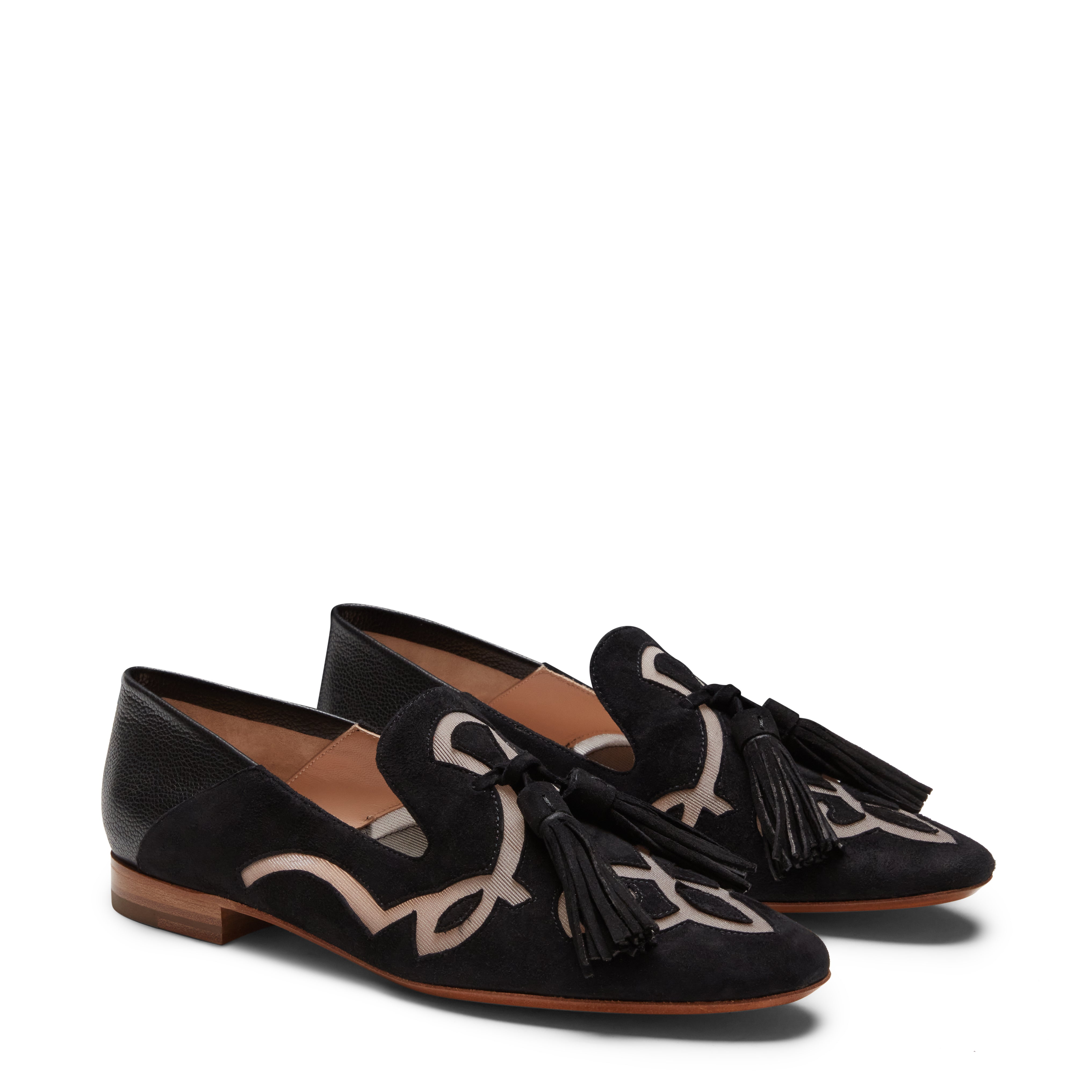 F.lli Rossetti 68255 Hobo Slipper scarpe donna nero