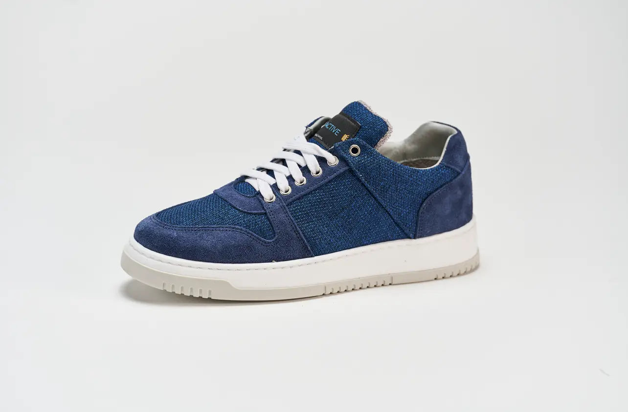 Sandro Barbera Wooly Hoody Sky sneaker lana merino sky