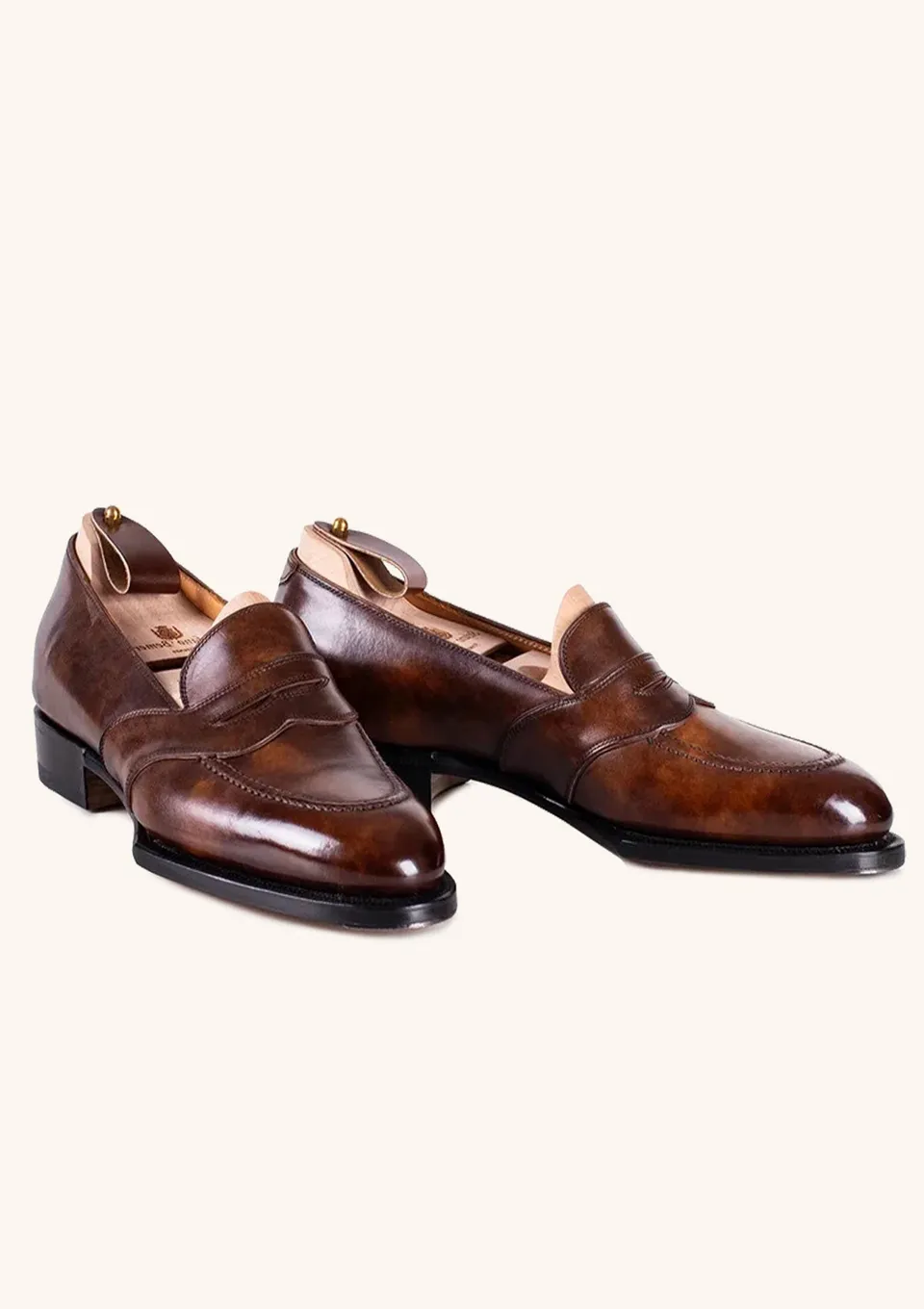 Stefano Bemer Loafers T1551 Mocassini pelle museum