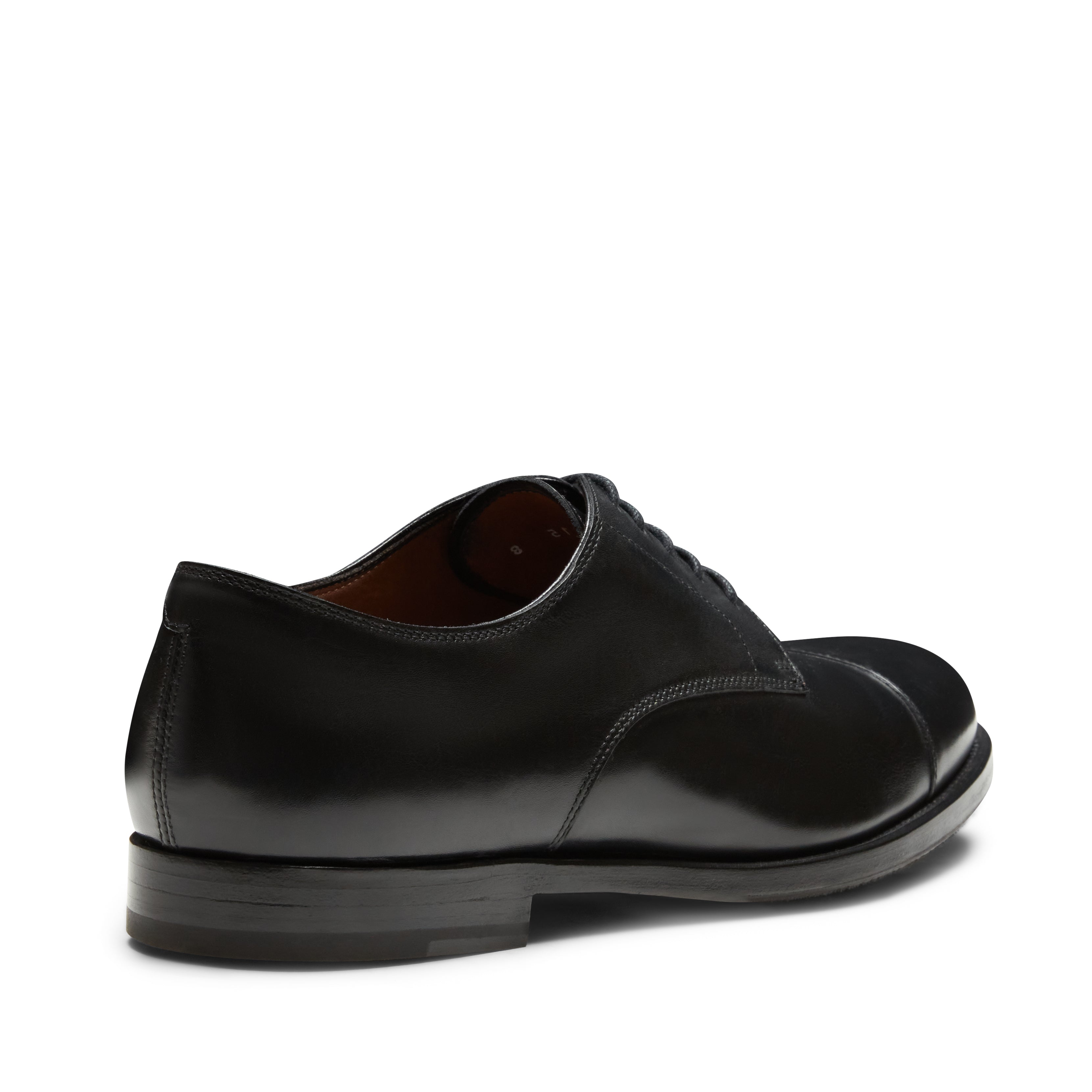 F.lli Rossetti 11250 Derby pelle uomo nero suola cuoio