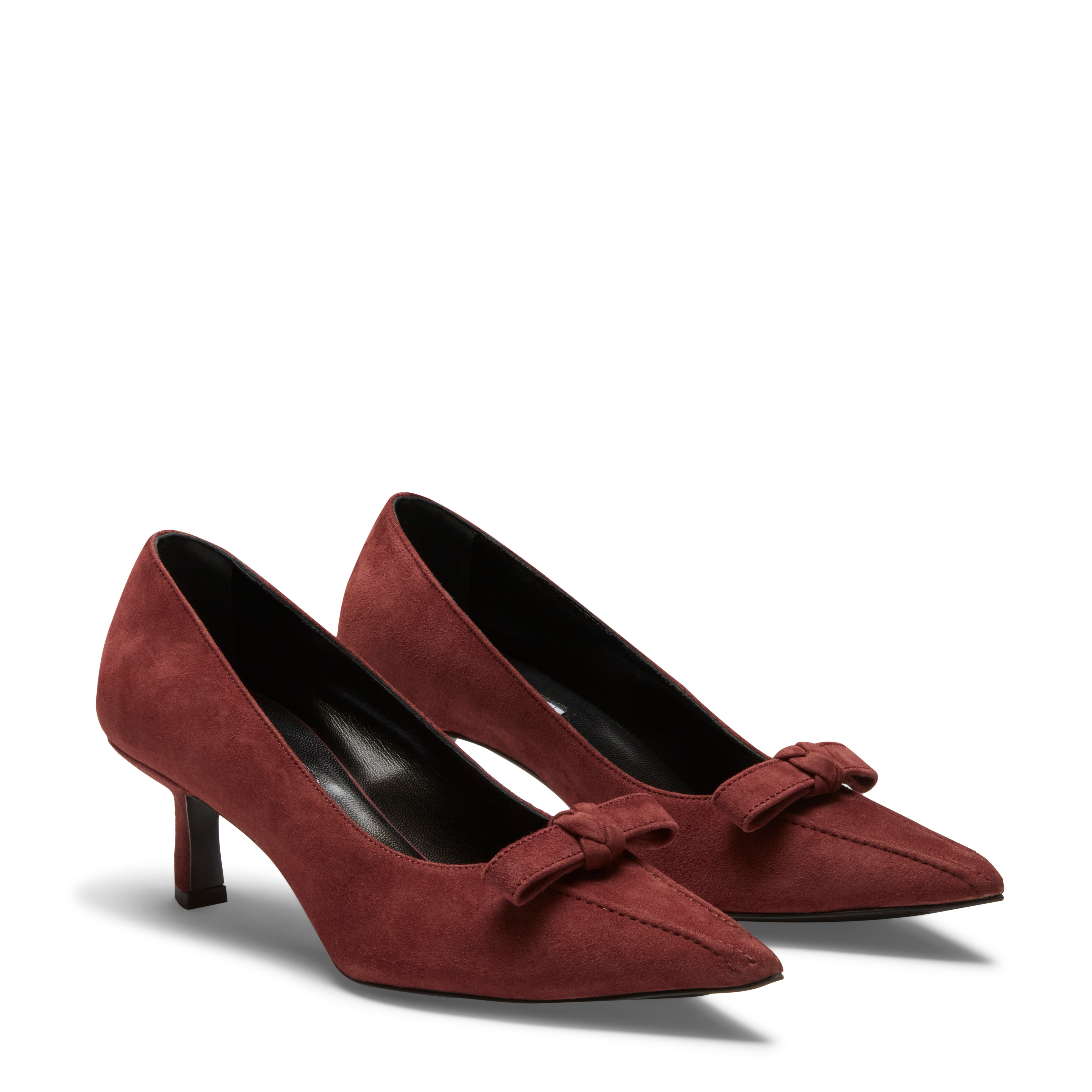 F.lli Rossetti 68349 Décolleté Suede Bordeaux Tacco 50