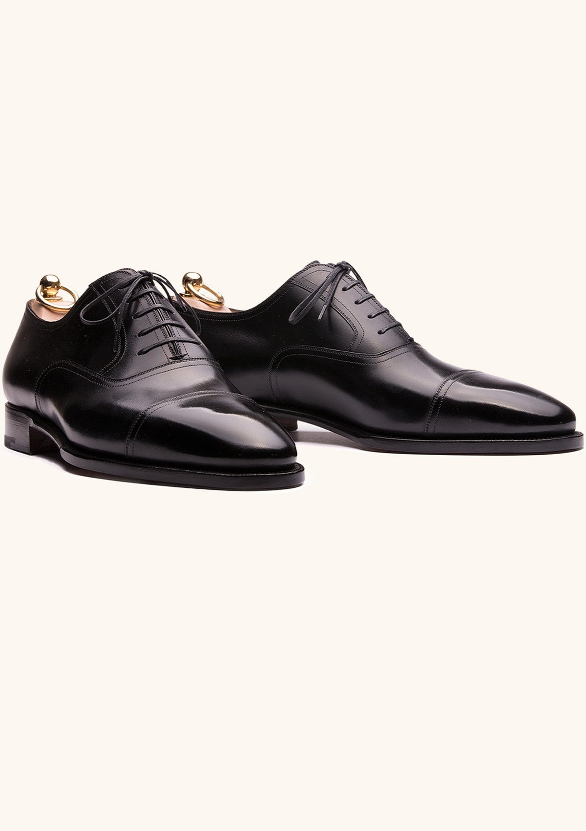 Stefano Bemer Oxfords C6471 Scarpe Oxford Nere Box Calf