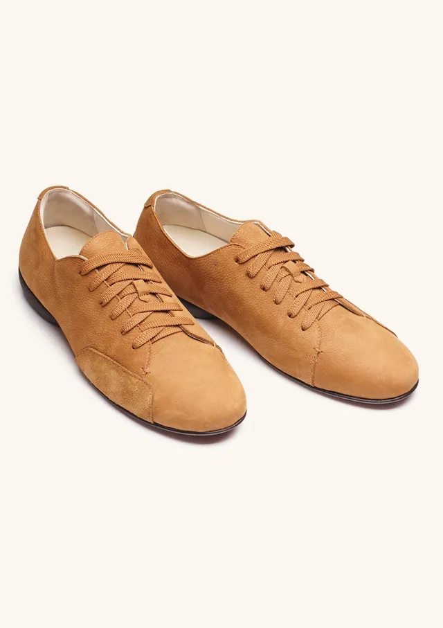 Stefano Bemer Derbies Driving Derby scarpe derby tan nabuk 40