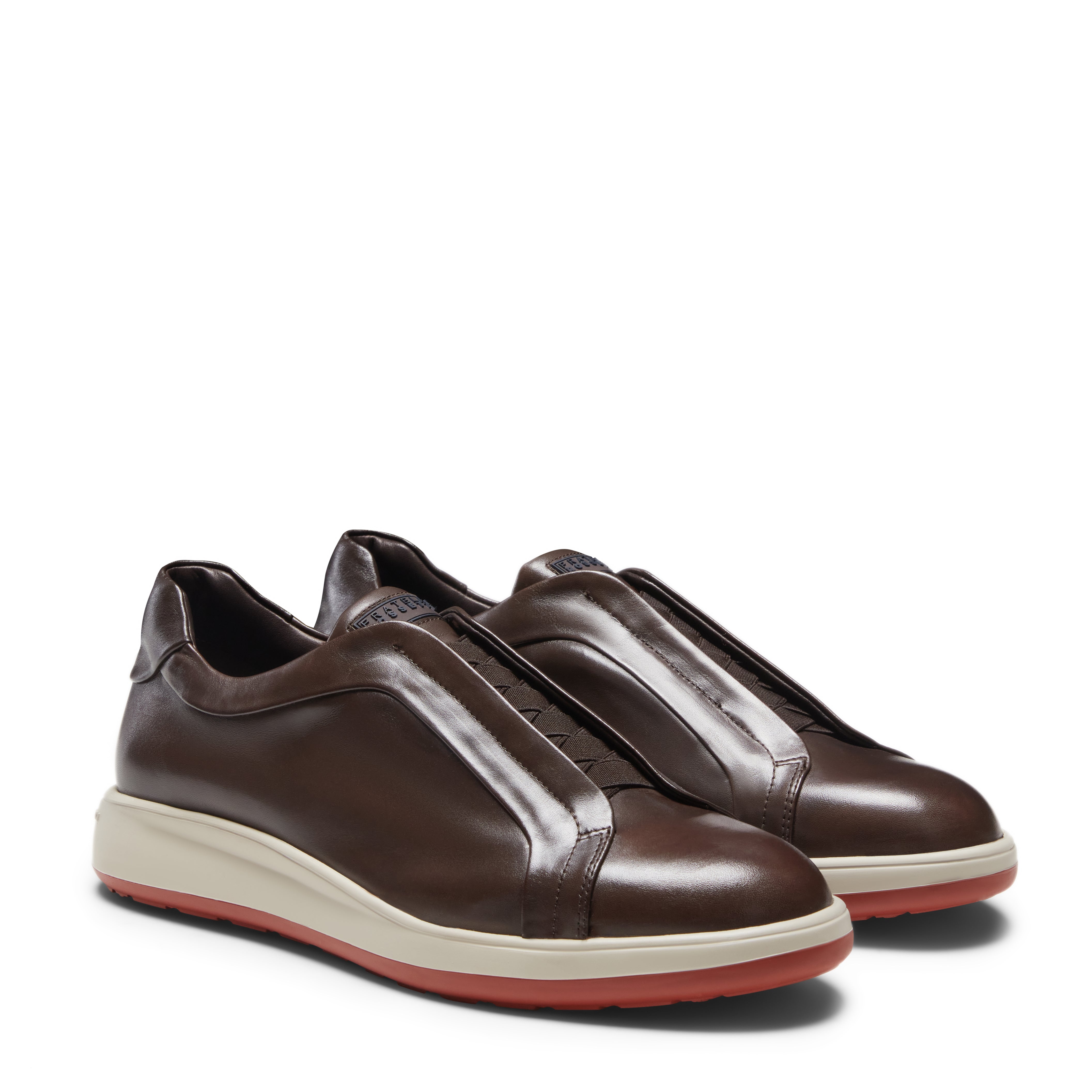 F.lli Rossetti 46839 sneaker pelle ebano slipper
