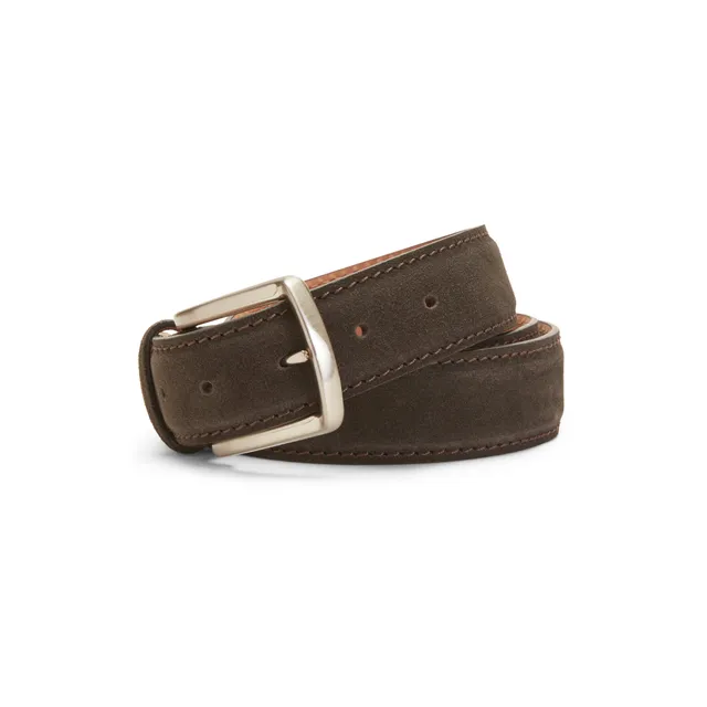 F.lli Rossetti 97476 Cintura Uomo Cacao in Suede