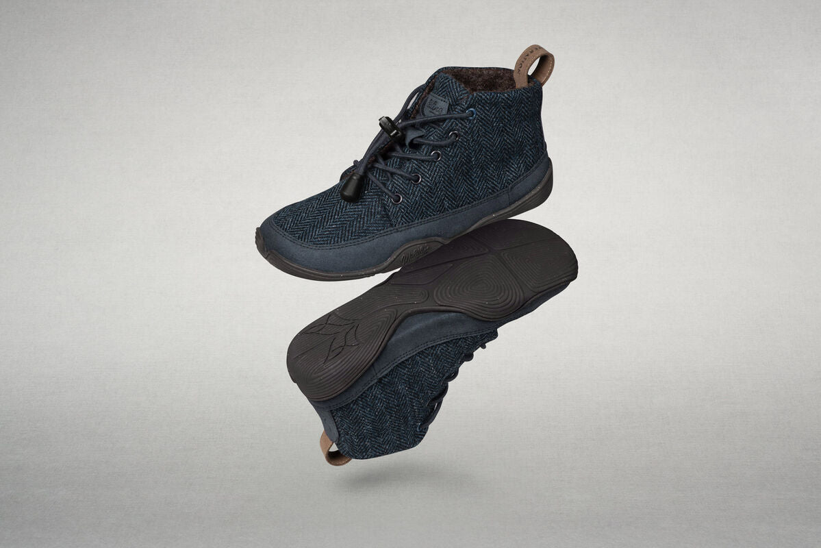 Wildling Low Cut Nessie Refoxed scarpe lana blu bimbo