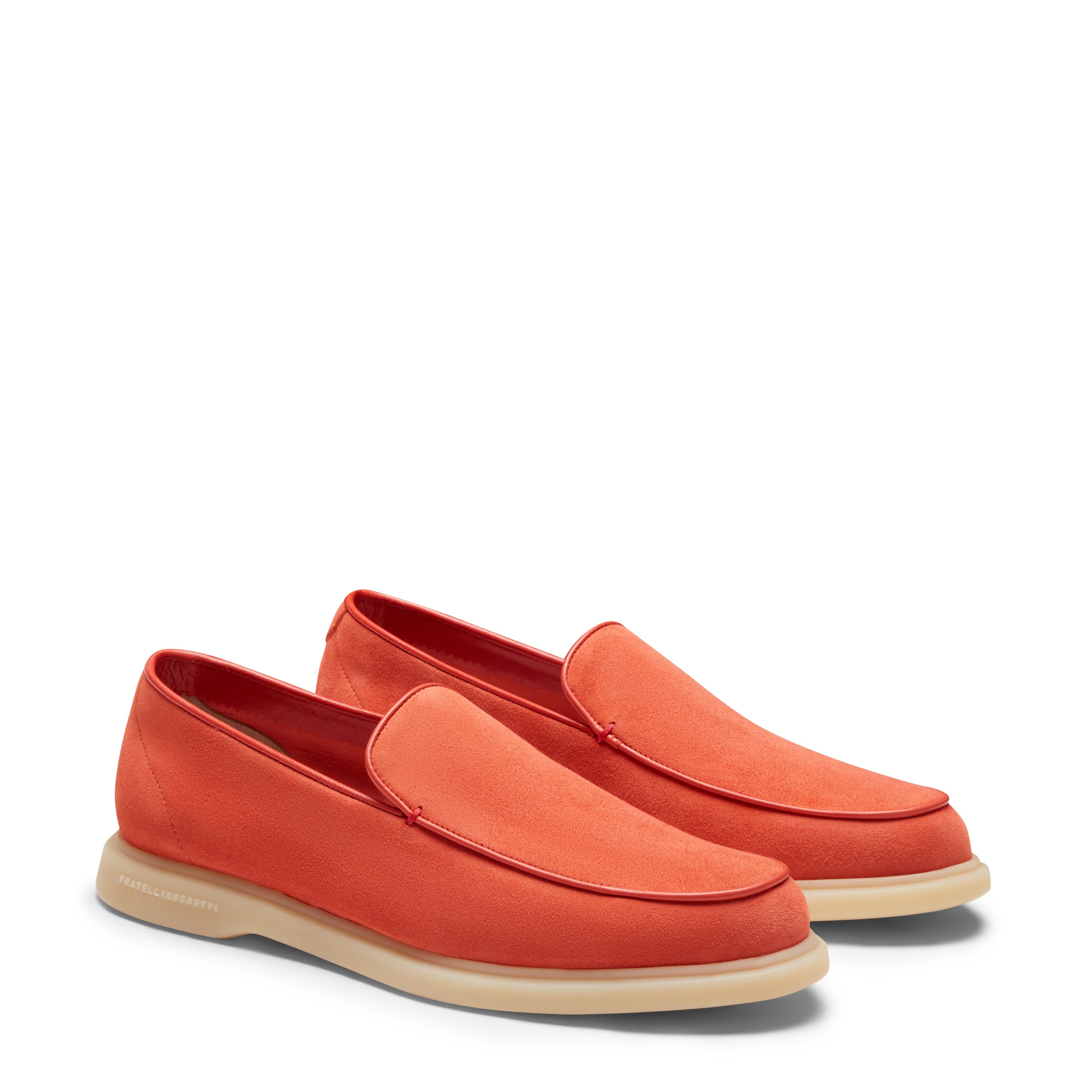 F.lli Rossetti 68210 mocassino donna arancio suede