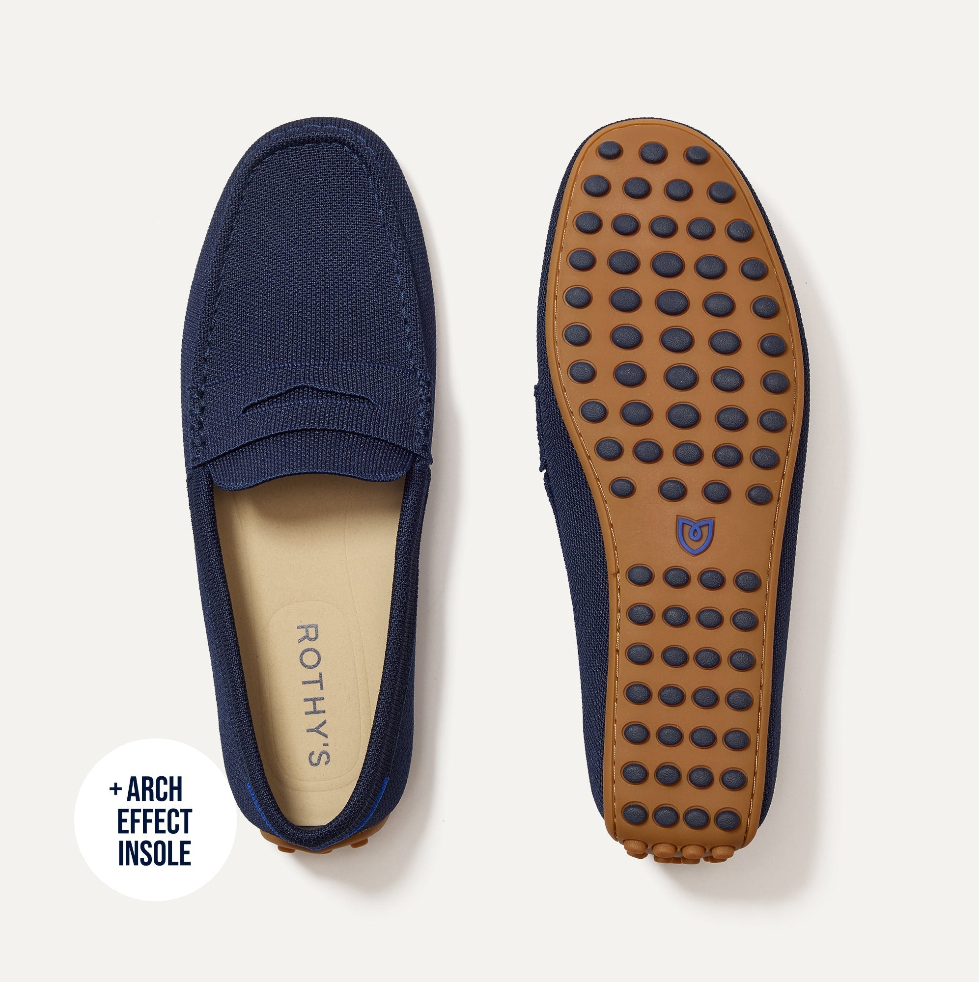 Rothy's The Men's Driver mocassini uomo Nautical Navy blu