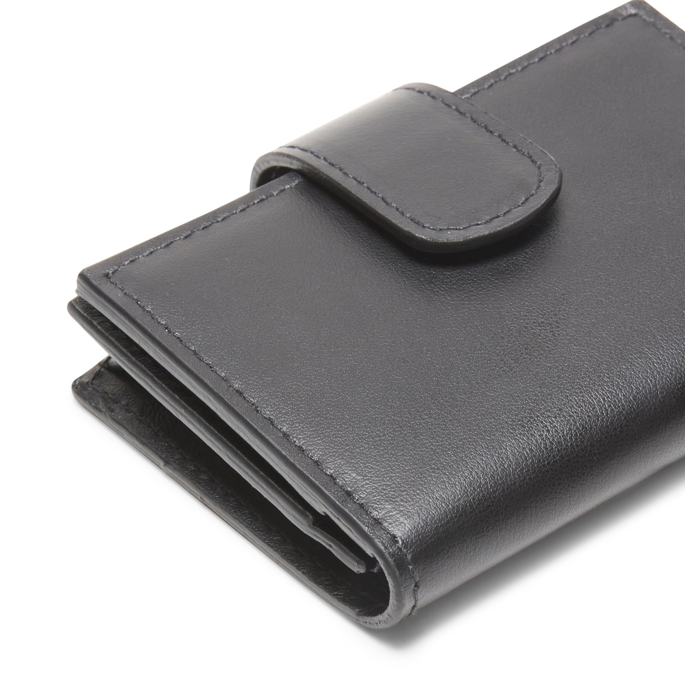 F.lli Rossetti porta documenti pelle nero con zip