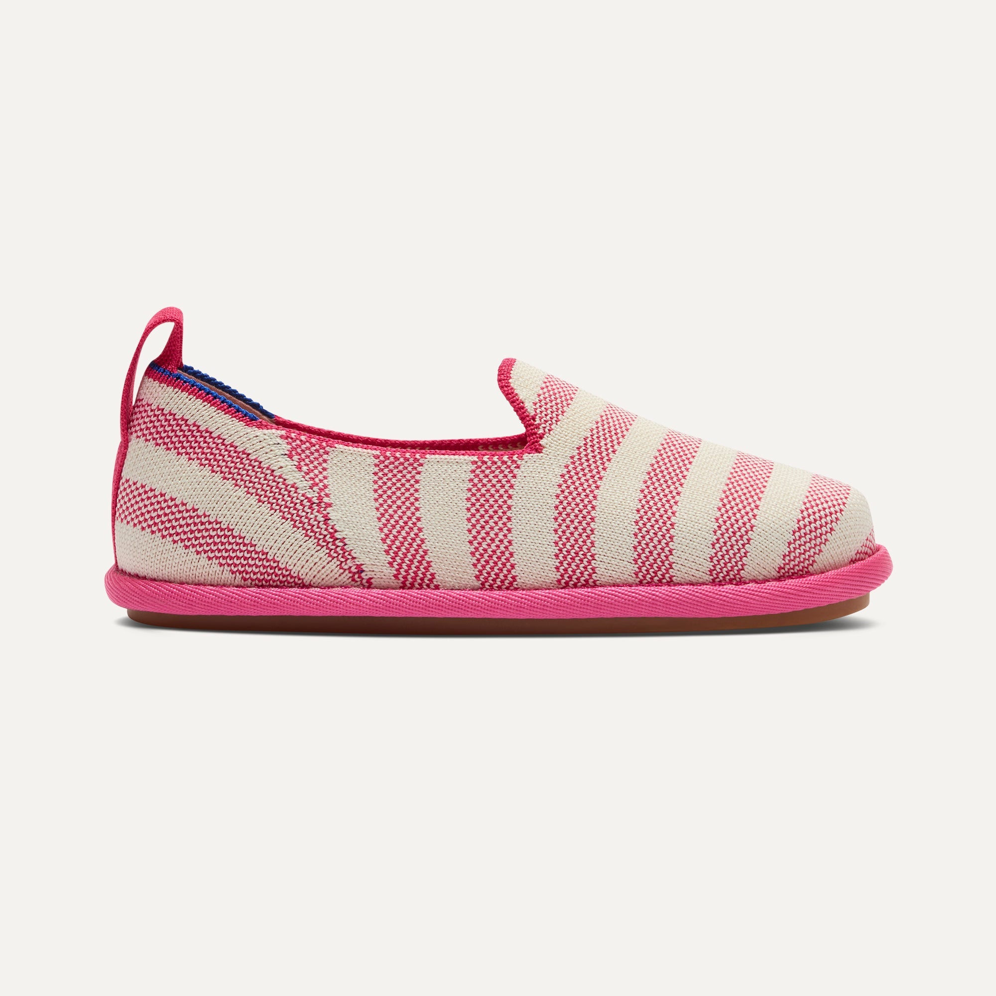 Rothy's Mini Loafer mocassini bambino sorbet stripe rosa