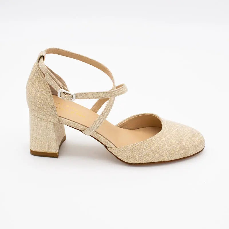 Sandro Barbera Sandali 603 Galassia Gold Sandalo Oro Tacco 6 cm