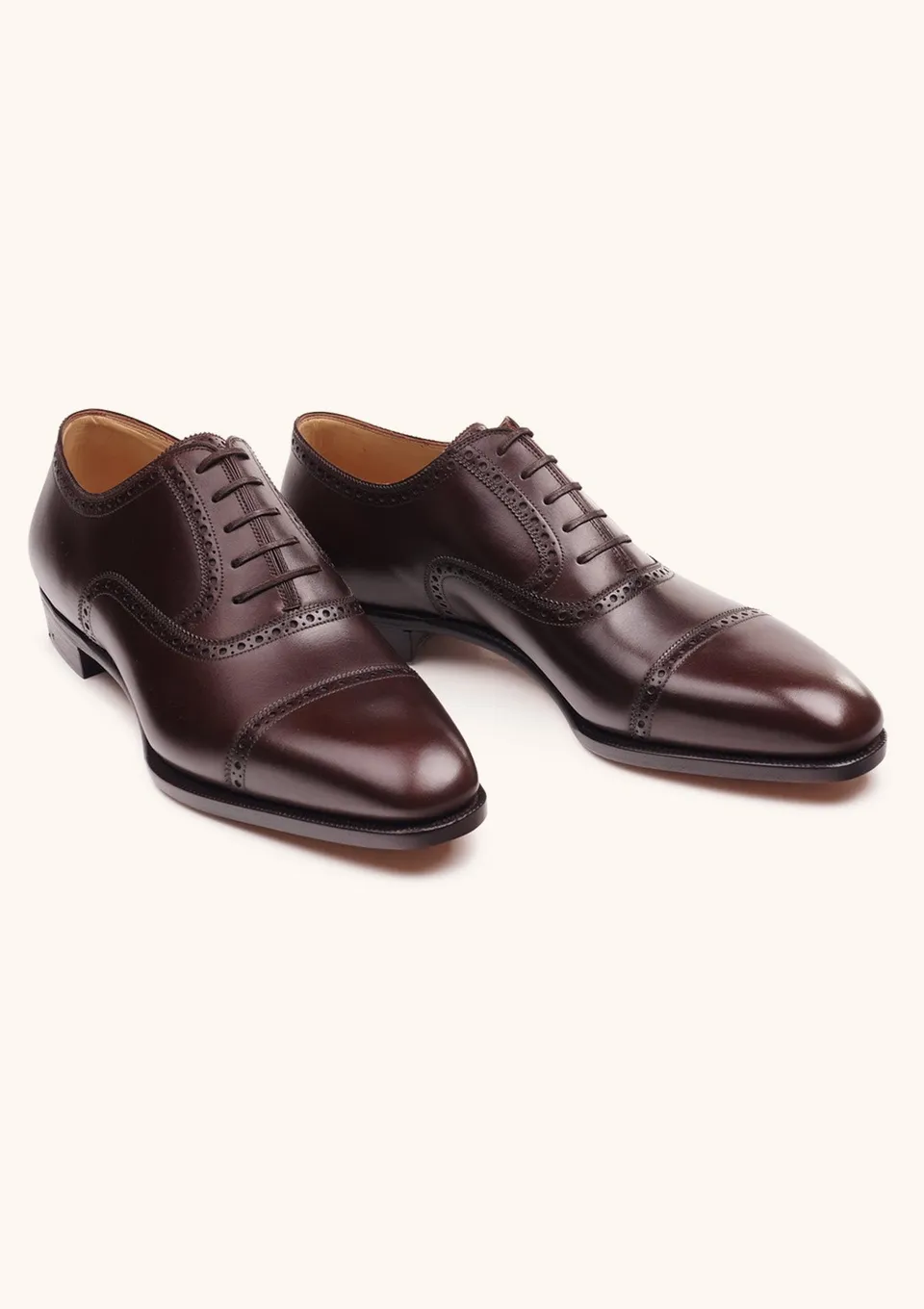 Stefano Bemer Oxfords E6620 oxford uomo vitello testa moro 43
