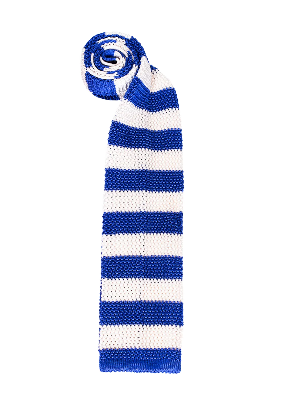 Stefano Bemer Ties SV5005 cravatta seta righe blu