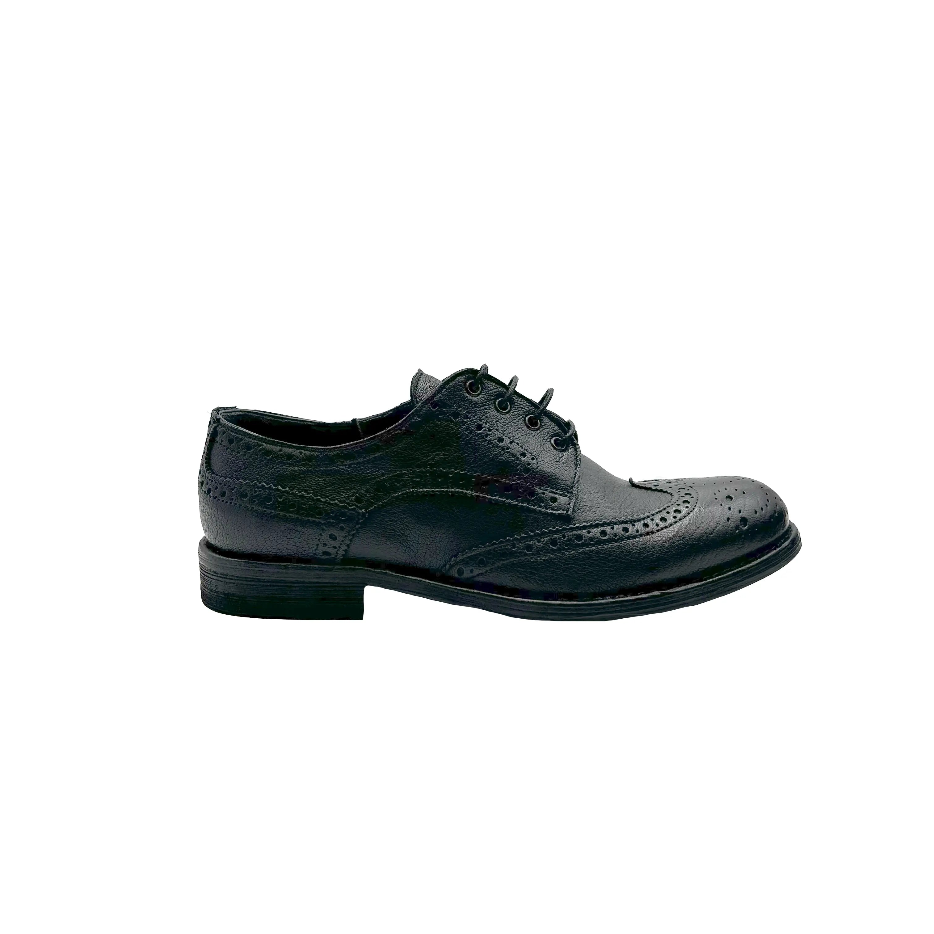 Sandro Barbera Stone Wax 18225 derby donna nero