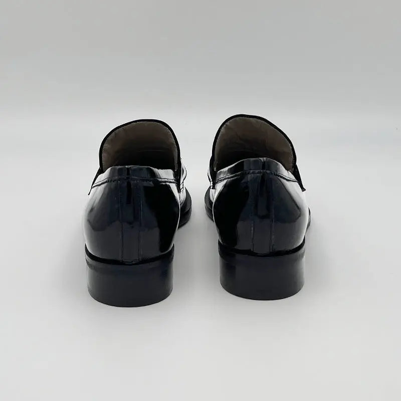 Sandro Barbera Stringate Donna 663 mocassino nero vernice