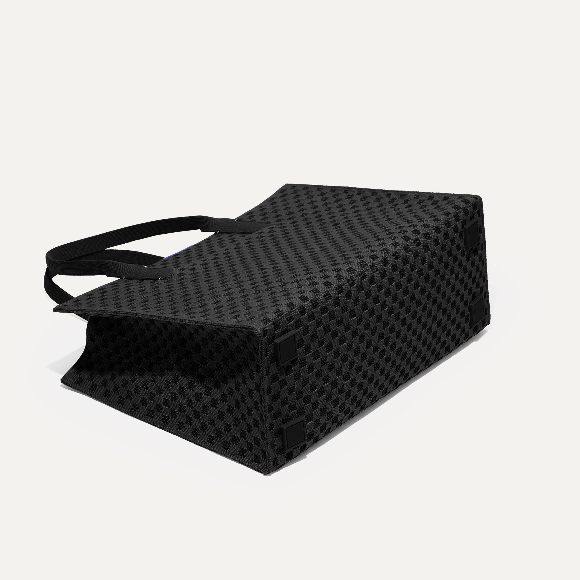 Rothy's The Classic Tote borsa tote Black Sand con zip