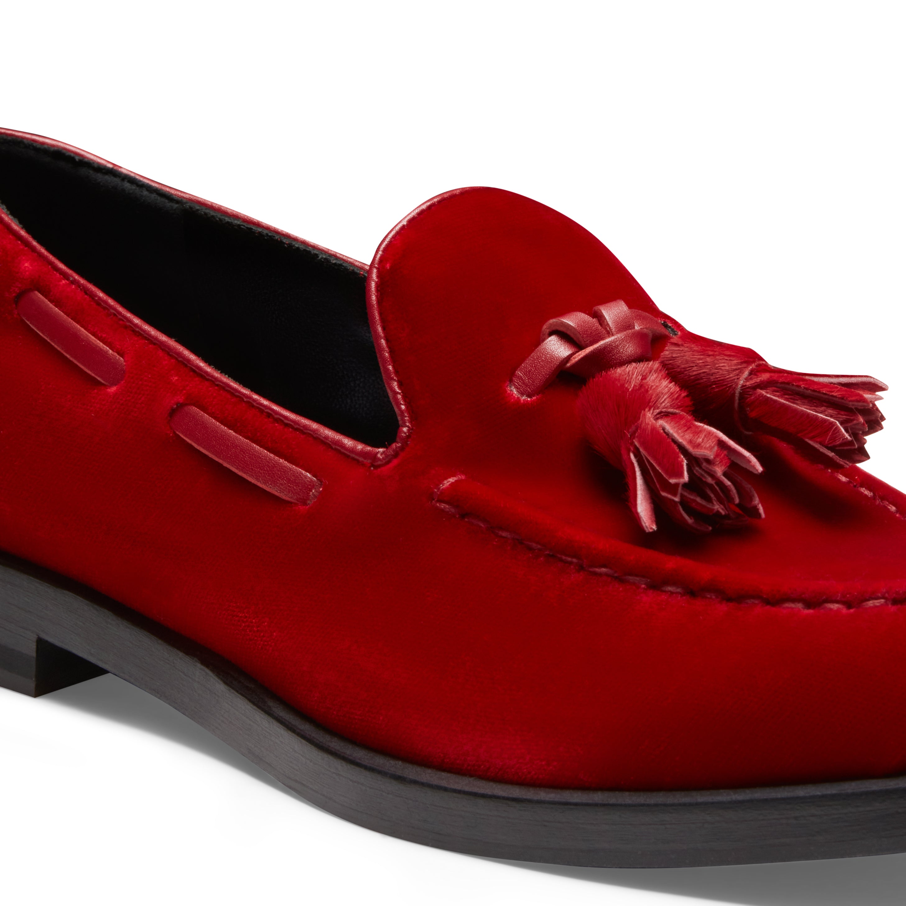 F.lli Rossetti Brera 68284 Mocassino Donna Rosso Velluto