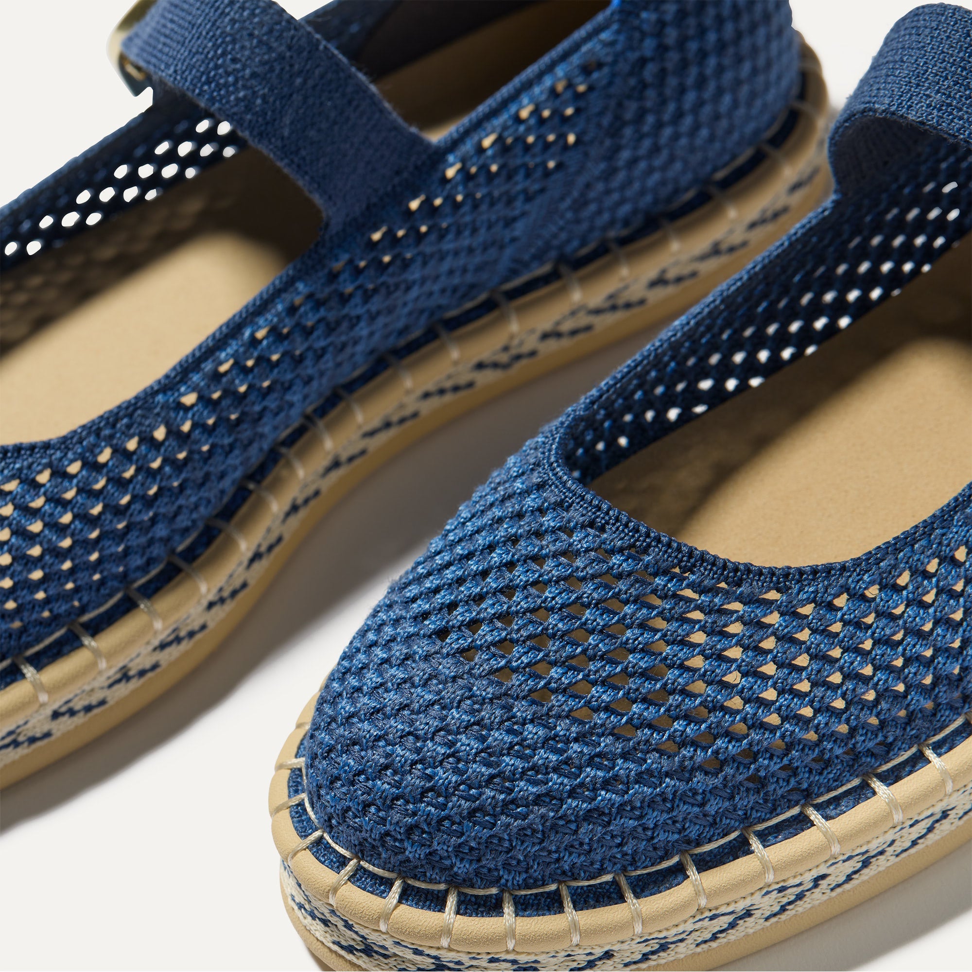 Rothy's Espadrille Mary Jane ballerine Blue Breeze blu