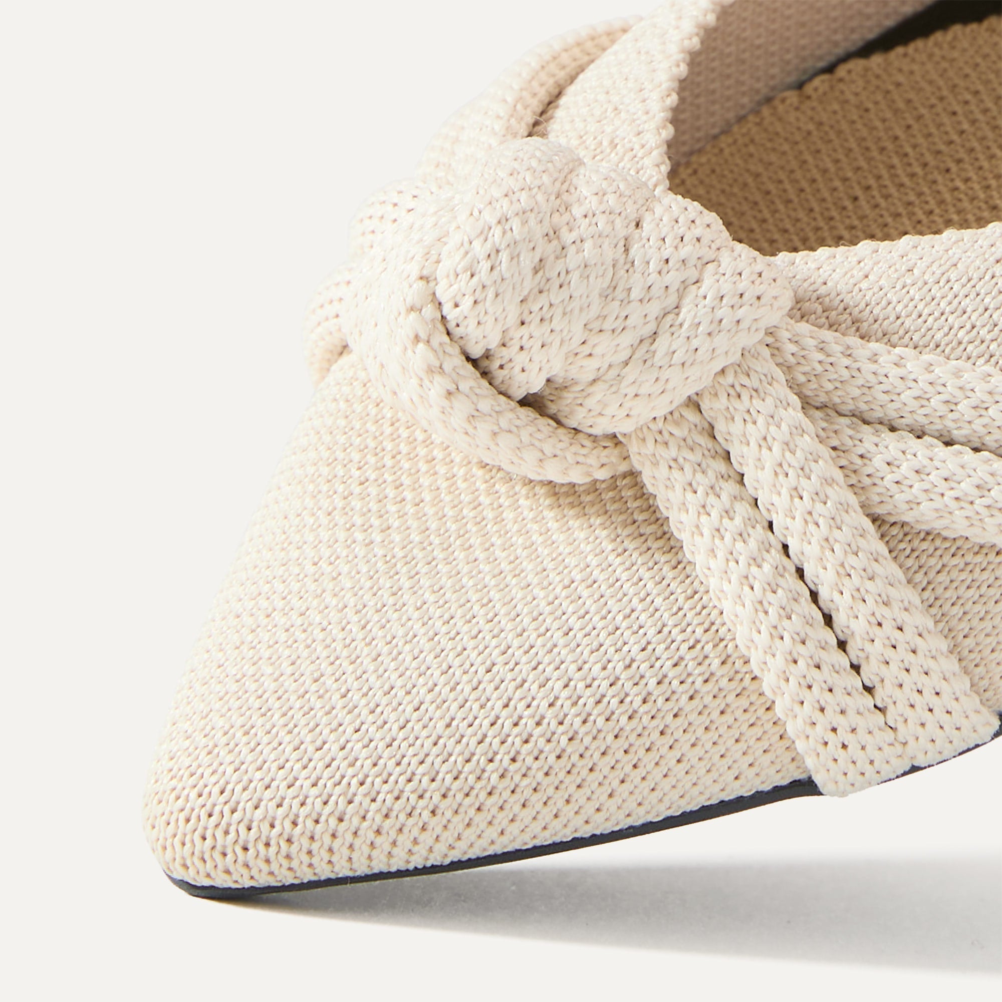 Rothy's The Knot Point II ballerine Conch