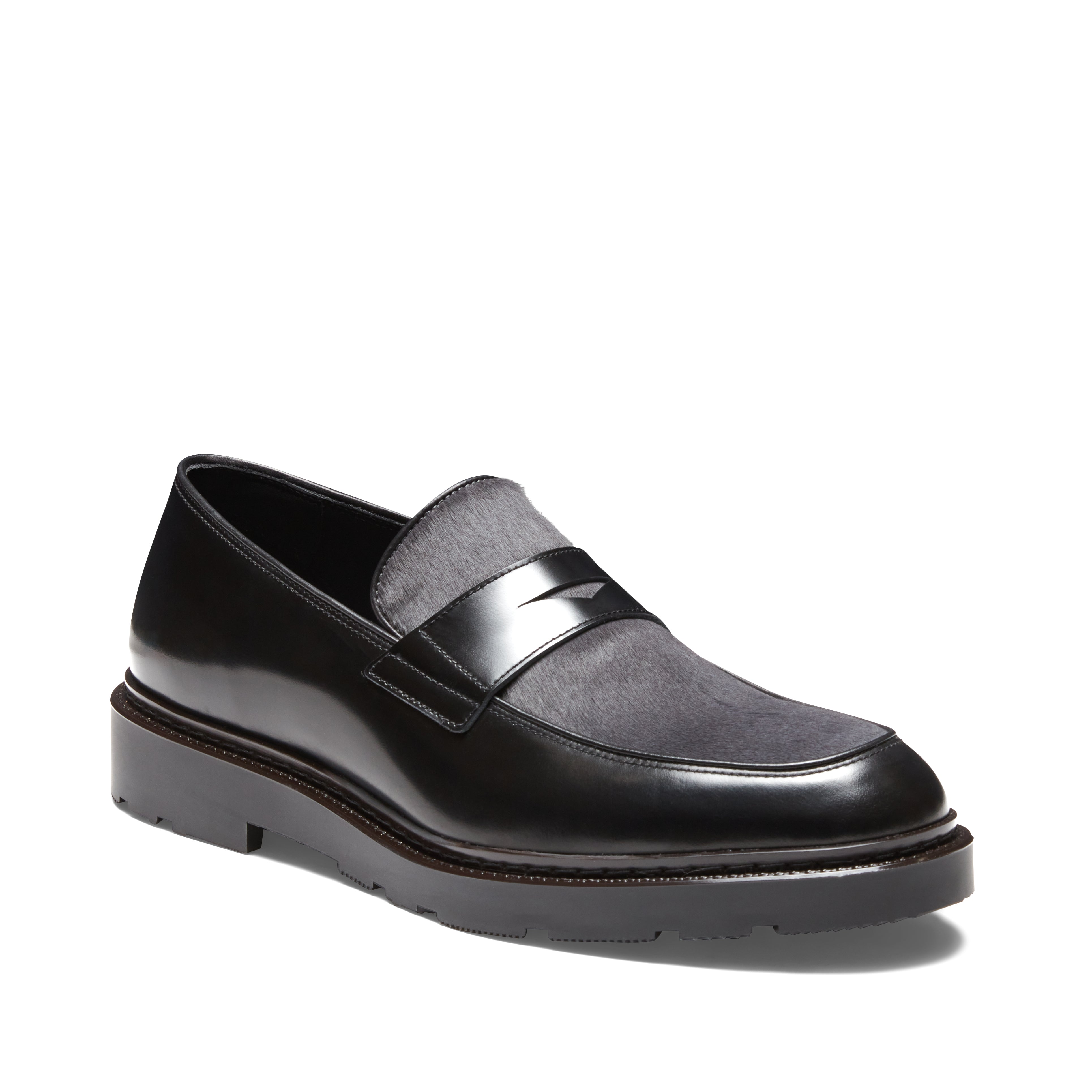 F.lli Rossetti 47477 Mocassino Uomo Nero Antracite