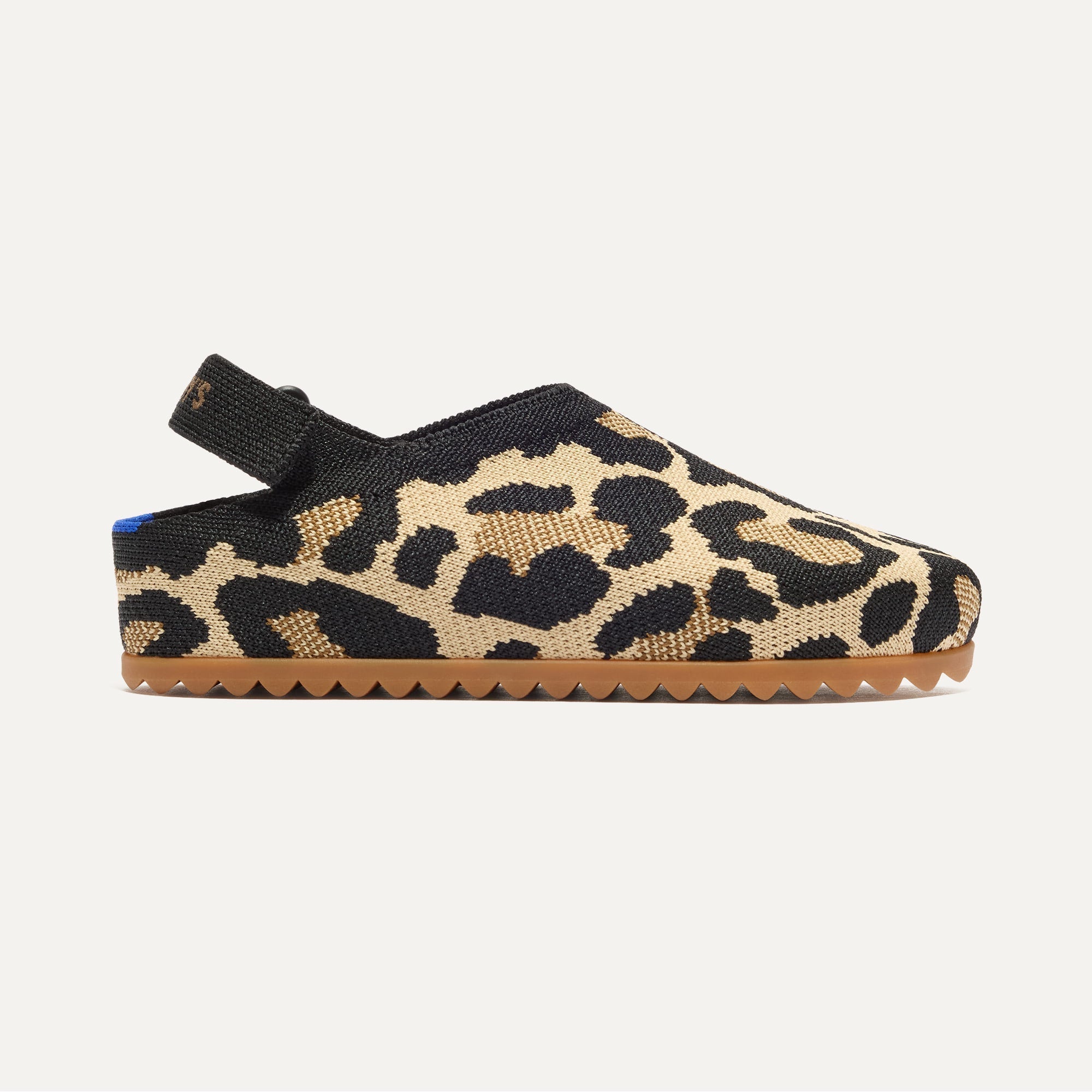Rothy's The Kids Clog zoccoli bimbo Desert Cat leopardato