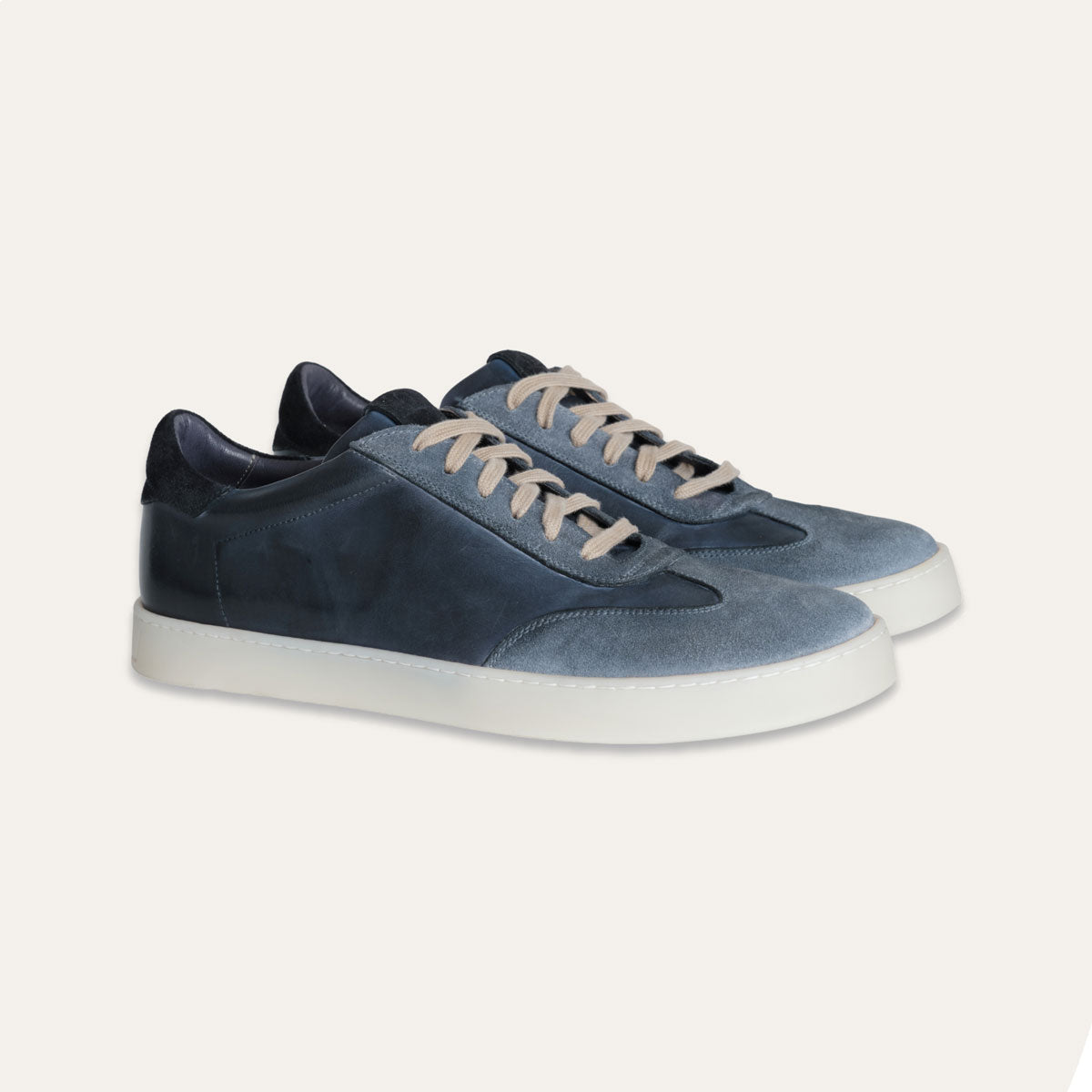 Dellovo Decameron sneakers uomo amarone pelle