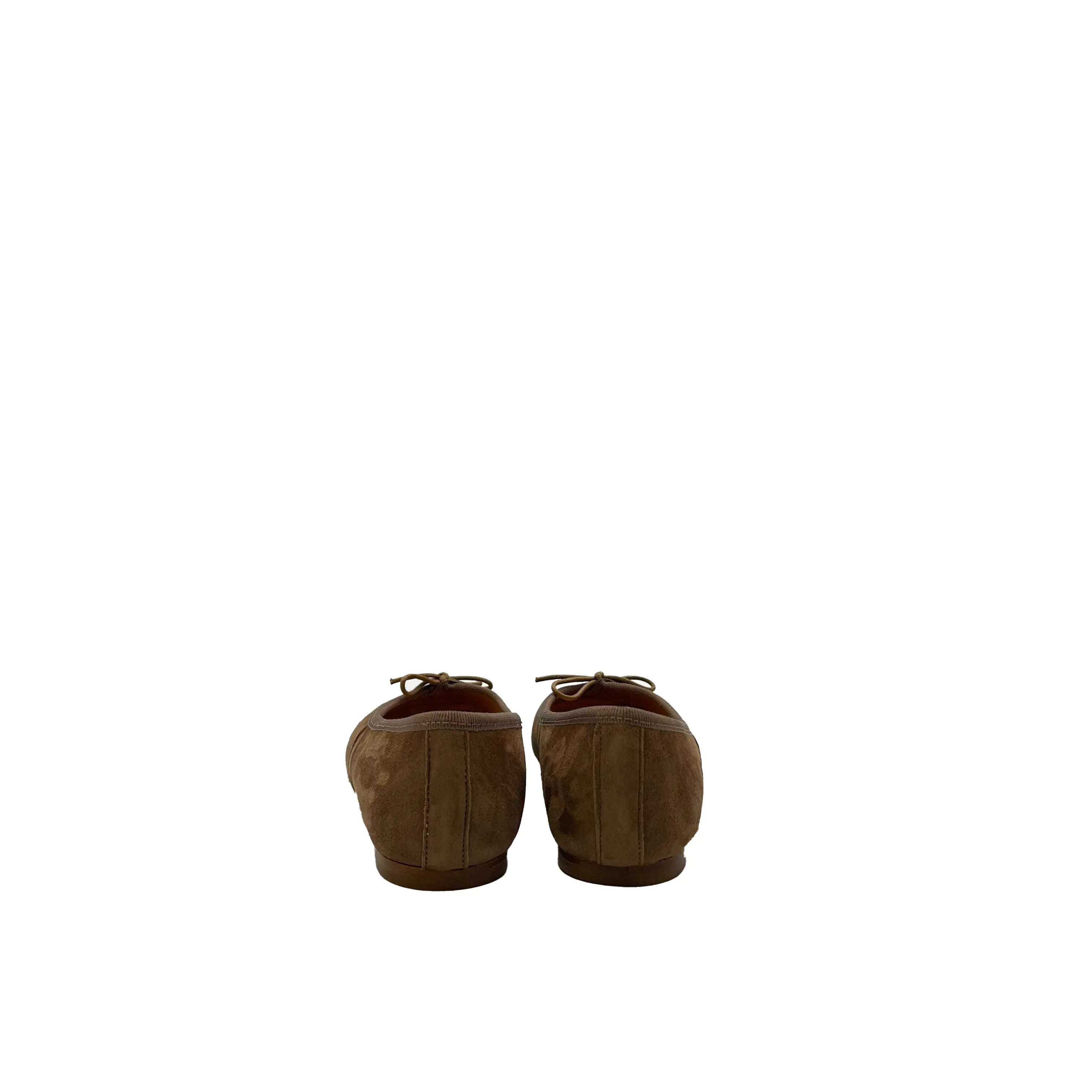 Sandro Barbera 1001 Suede Safari ballerina donna safari pelle