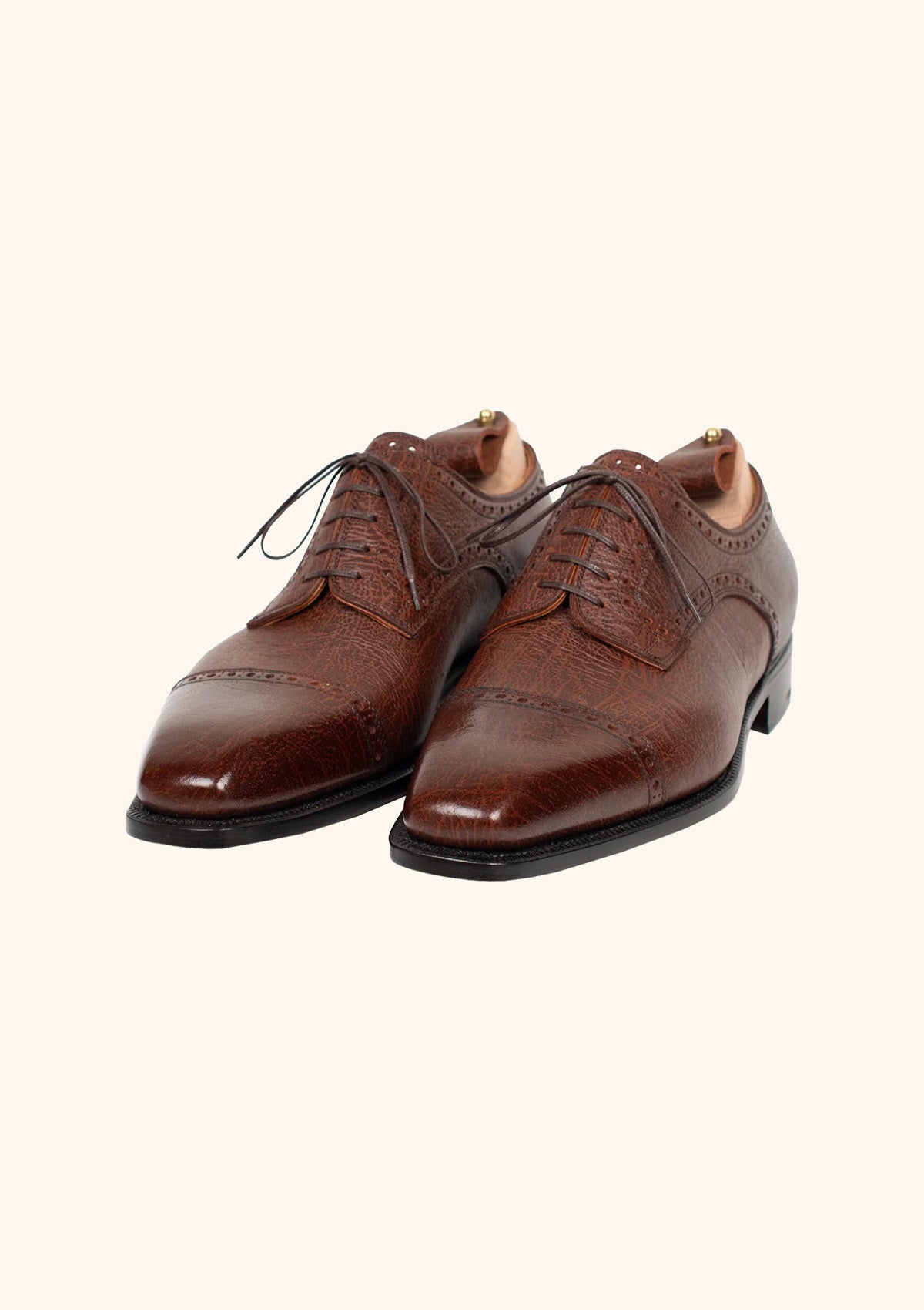 Stefano Bemer Derbies 5 occhielli C5407 kudu marrone