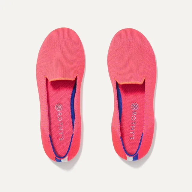 Rothy's The Kids Loafer mocassini bimba Flamingo rosa neon