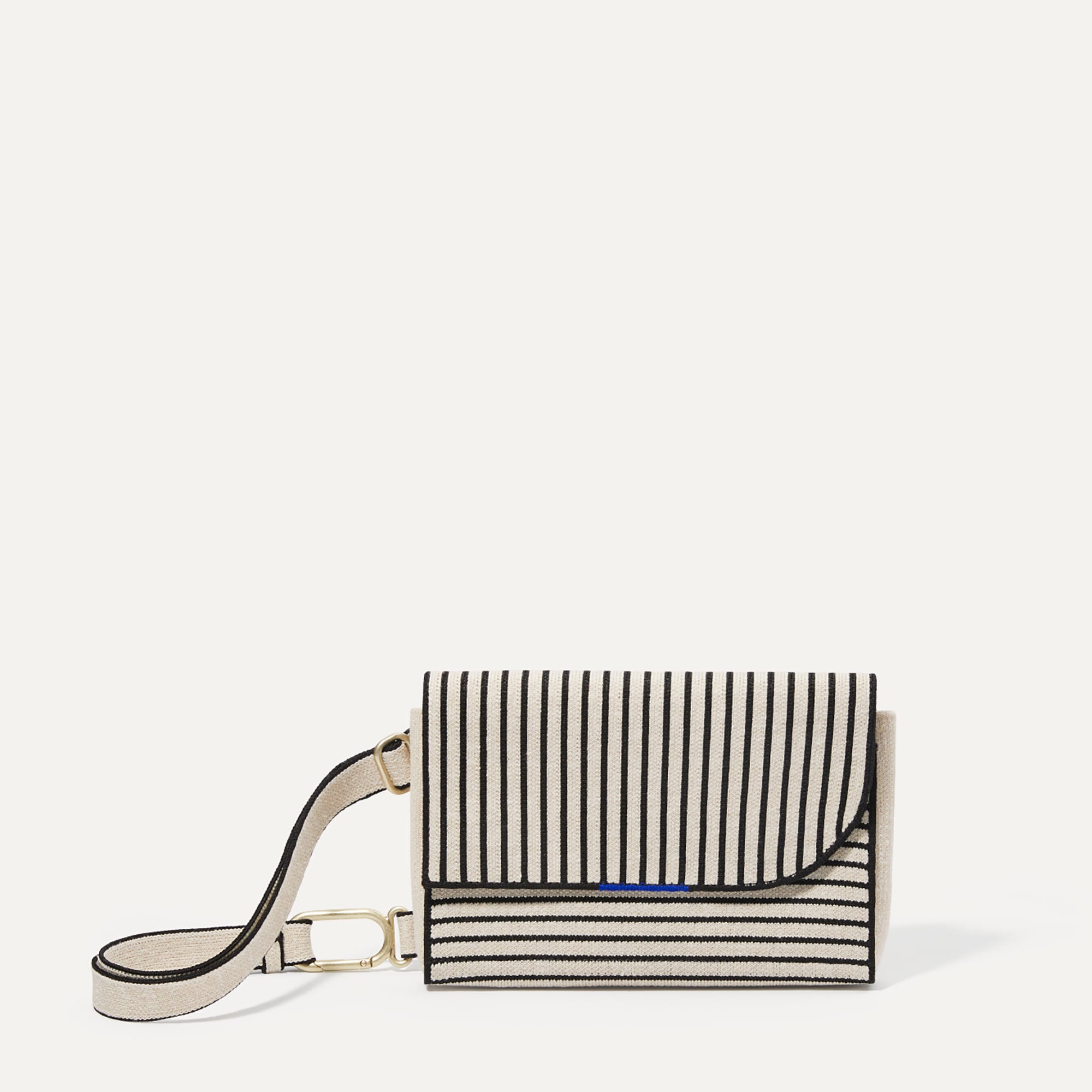 Rothy's The Belt Bag borsa tracolla beige e nera