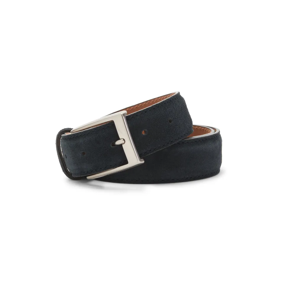 F.lli Rossetti 97537 cintura camoscio marine uomo