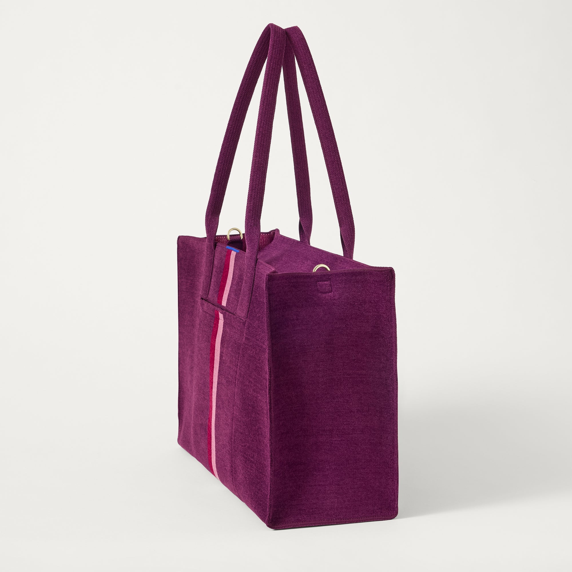 Rothy's Classic Tote tote bag ReVelvet Orchid viola