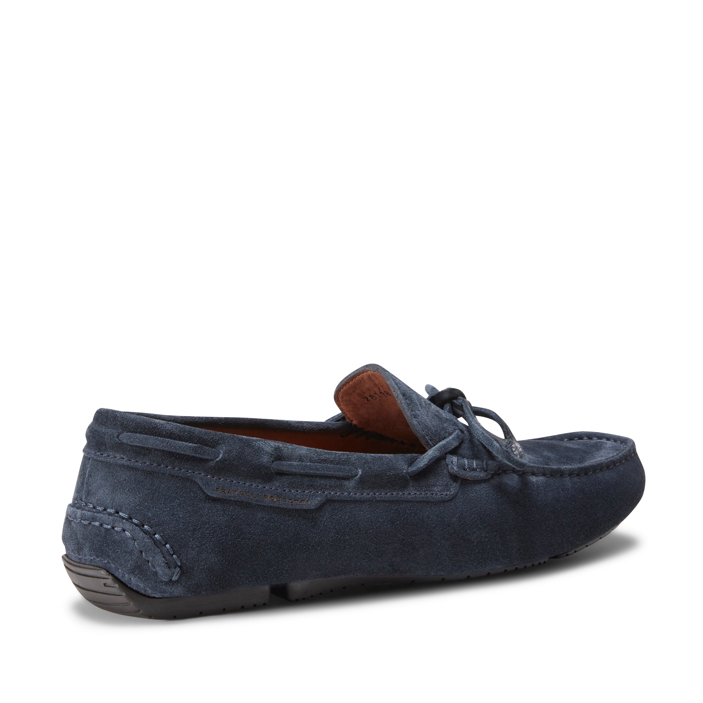 F.lli Rossetti 28138 mocassino Driver suede blu marine