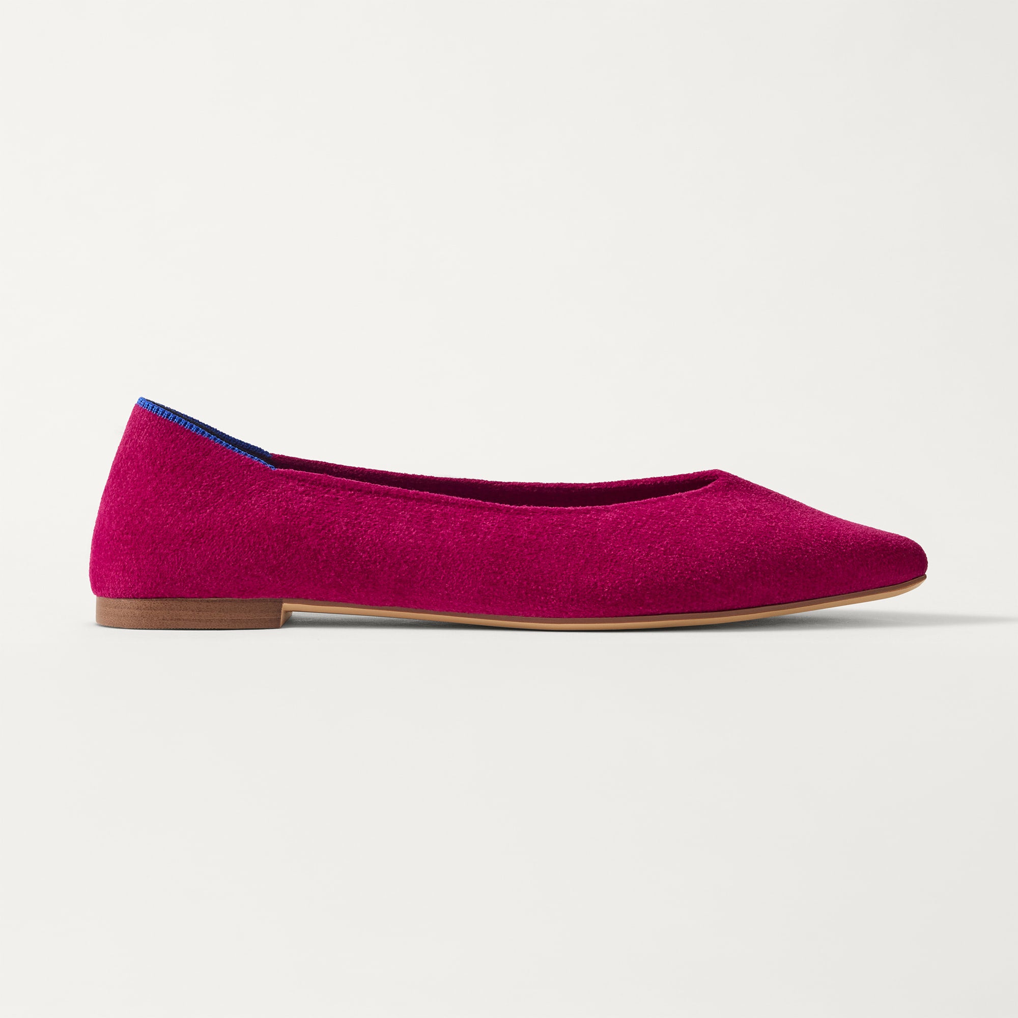 Rothy's The Point III ballerine rosa ReVelvet Mulberry