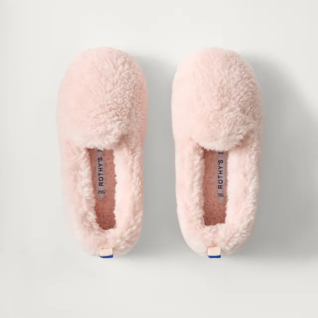 Rothy's Kids The Teddy Slipper pantofole bimbo rosa calde