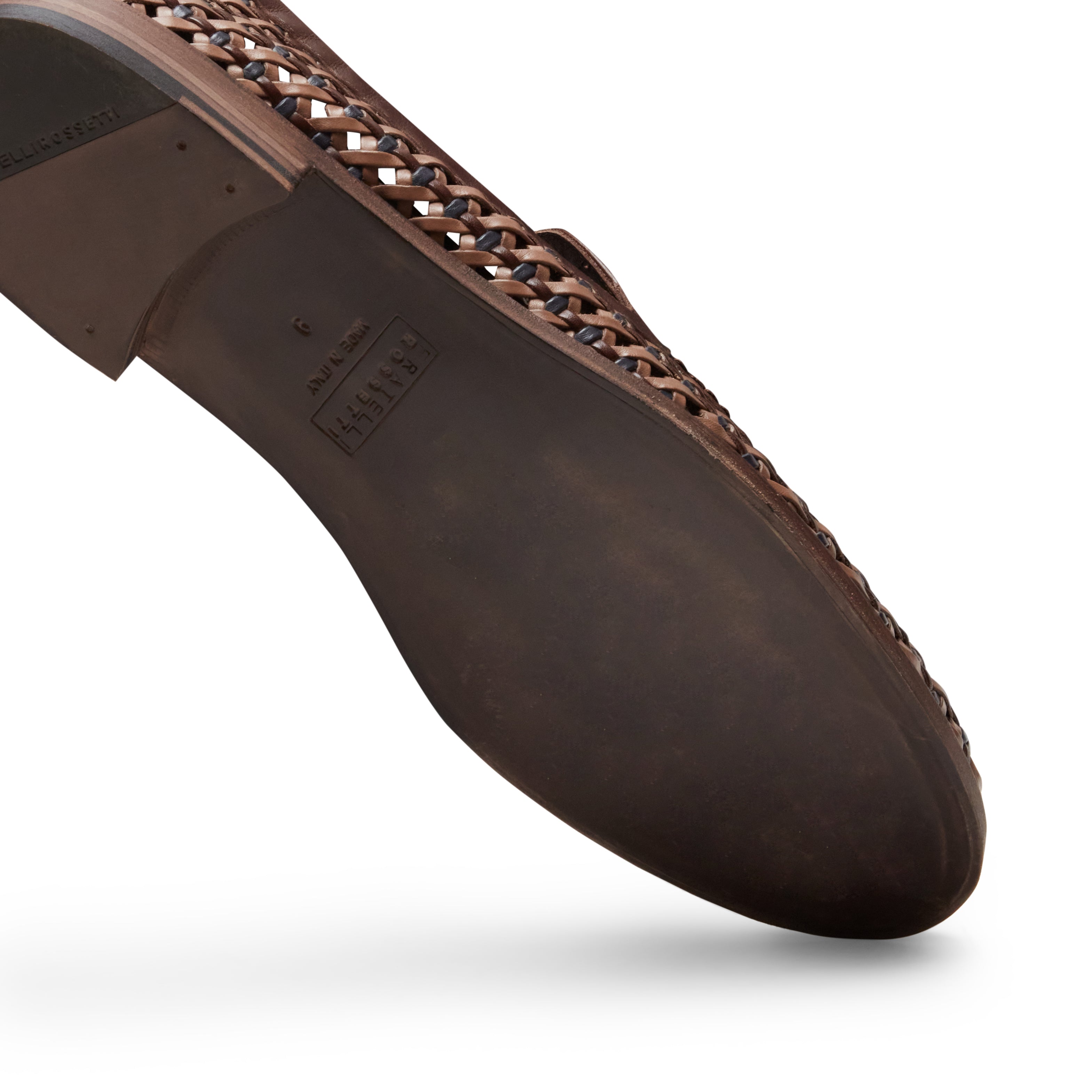 F.lli Rossetti Brera Mocassino Uomo Pelle Mogano Beige