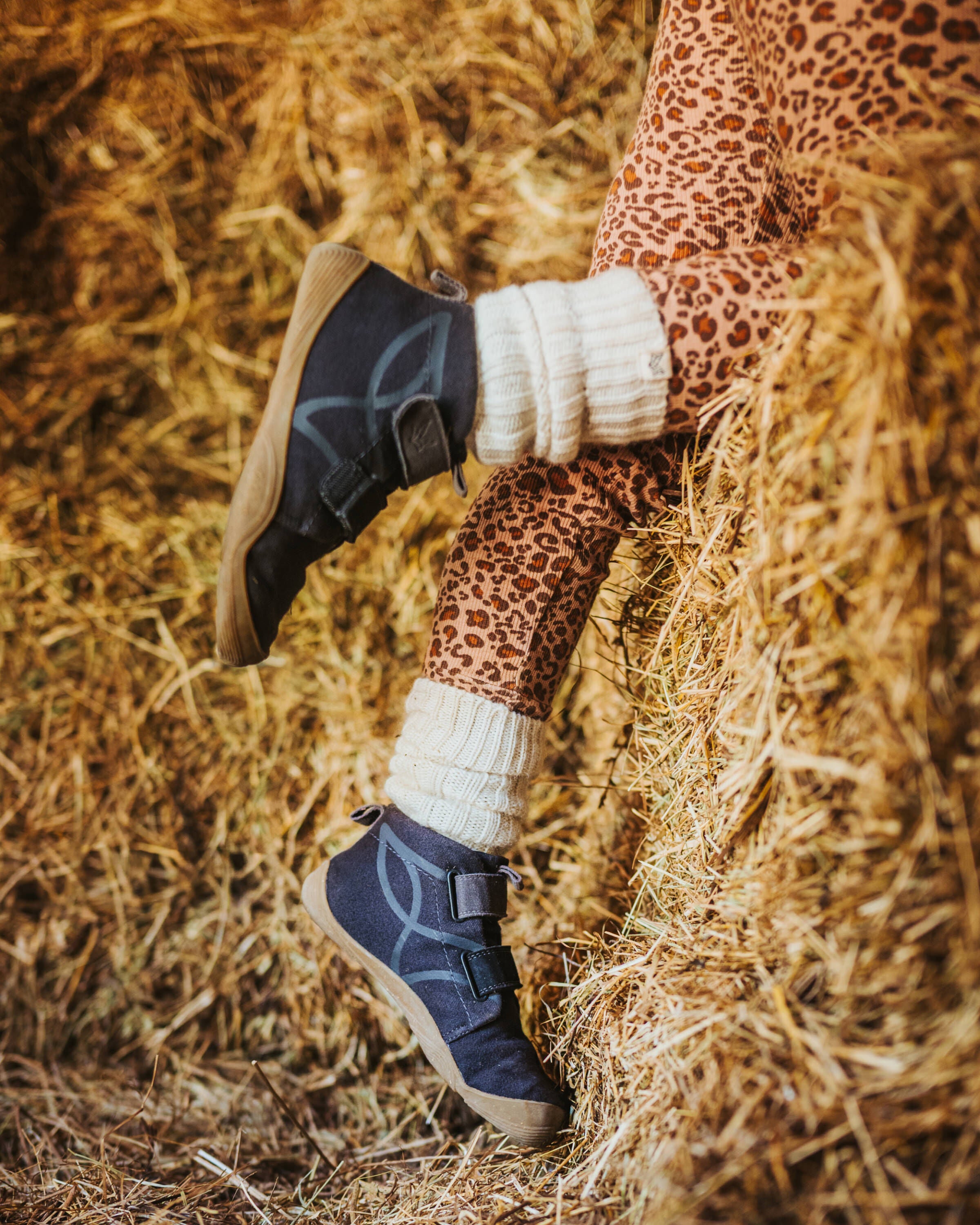 Wildling Shoes Filu Raven scarpe bambino nero vegane calde