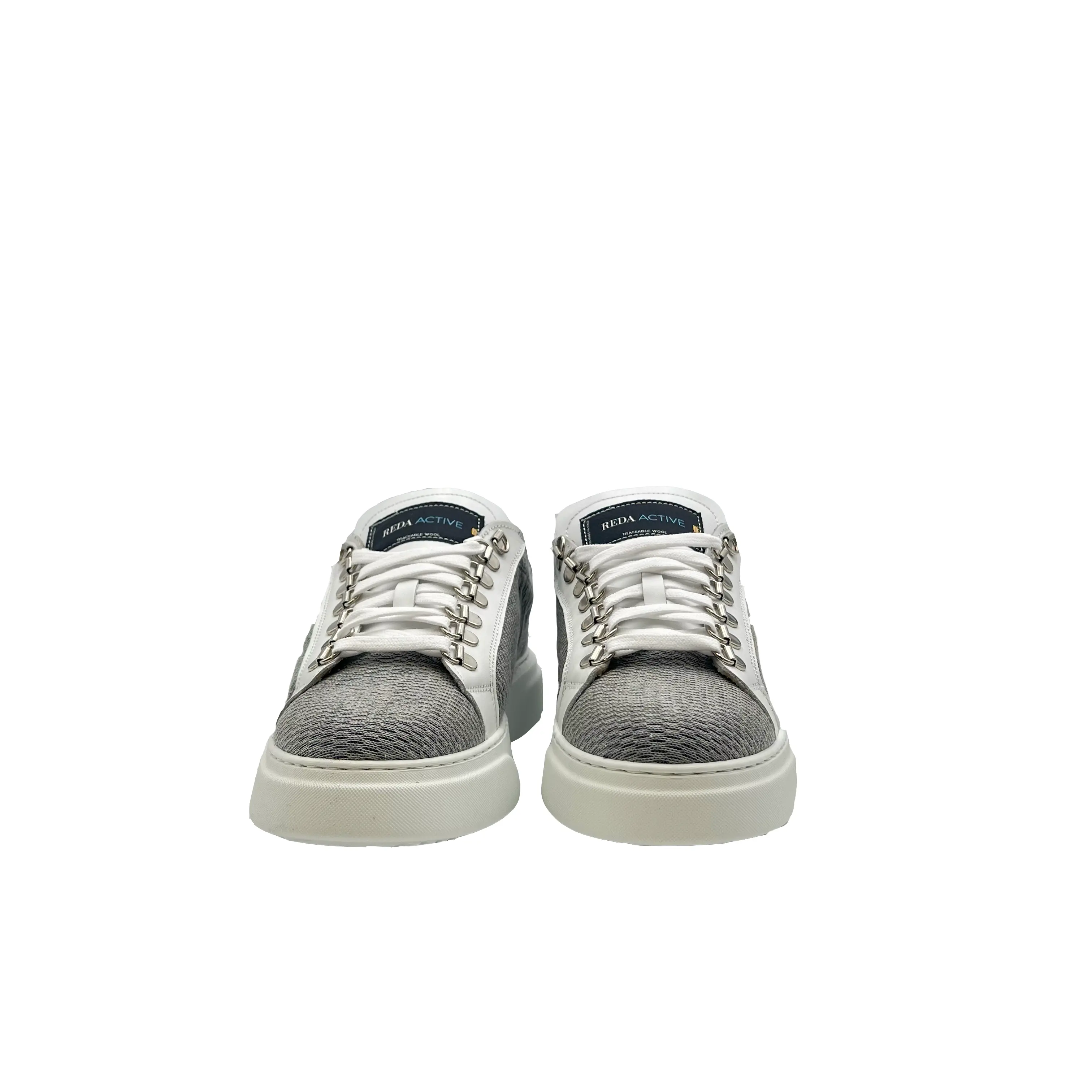 Sandro Barbera Wooly 1100 sneaker grigio lana merino