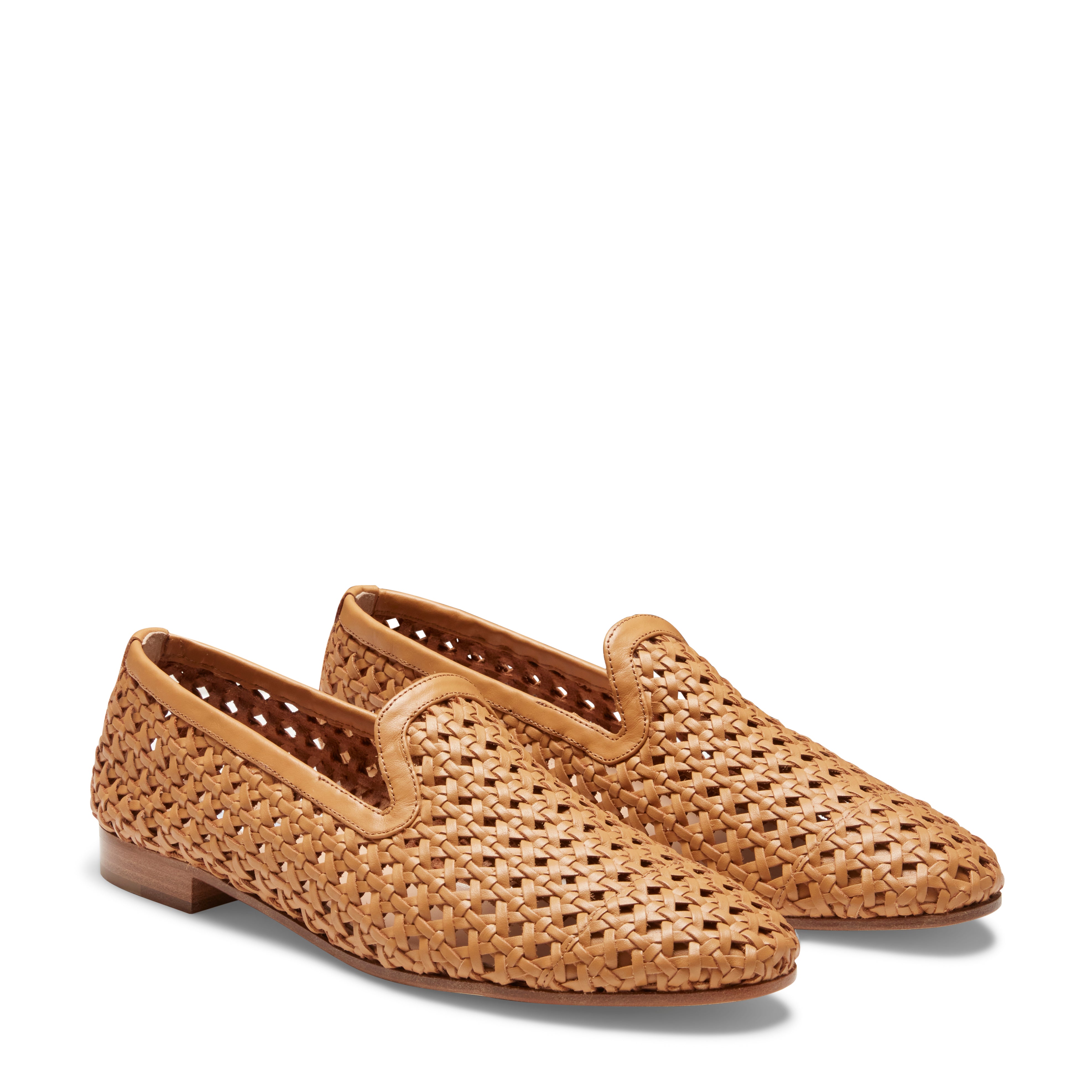 F.lli Rossetti 66904 slipper uomo pelle intrecciata paglia