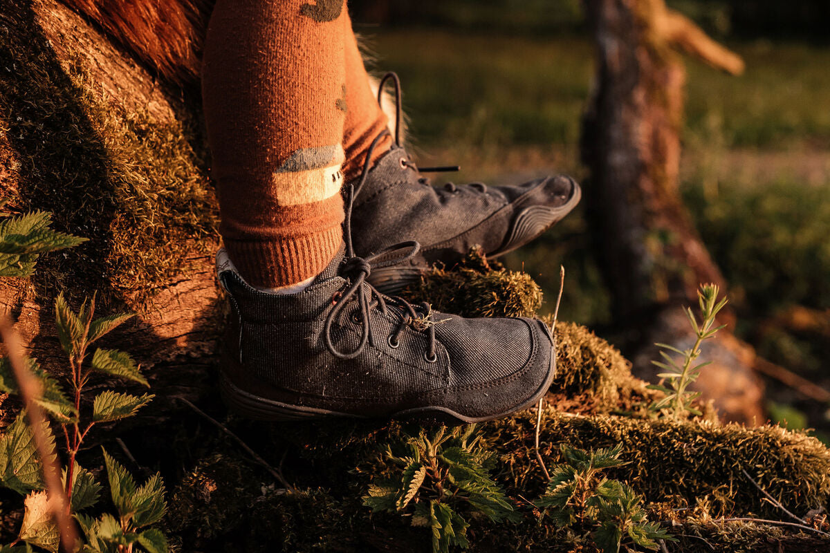 Wildling Shoes Arni scarpe basse cotone grigie