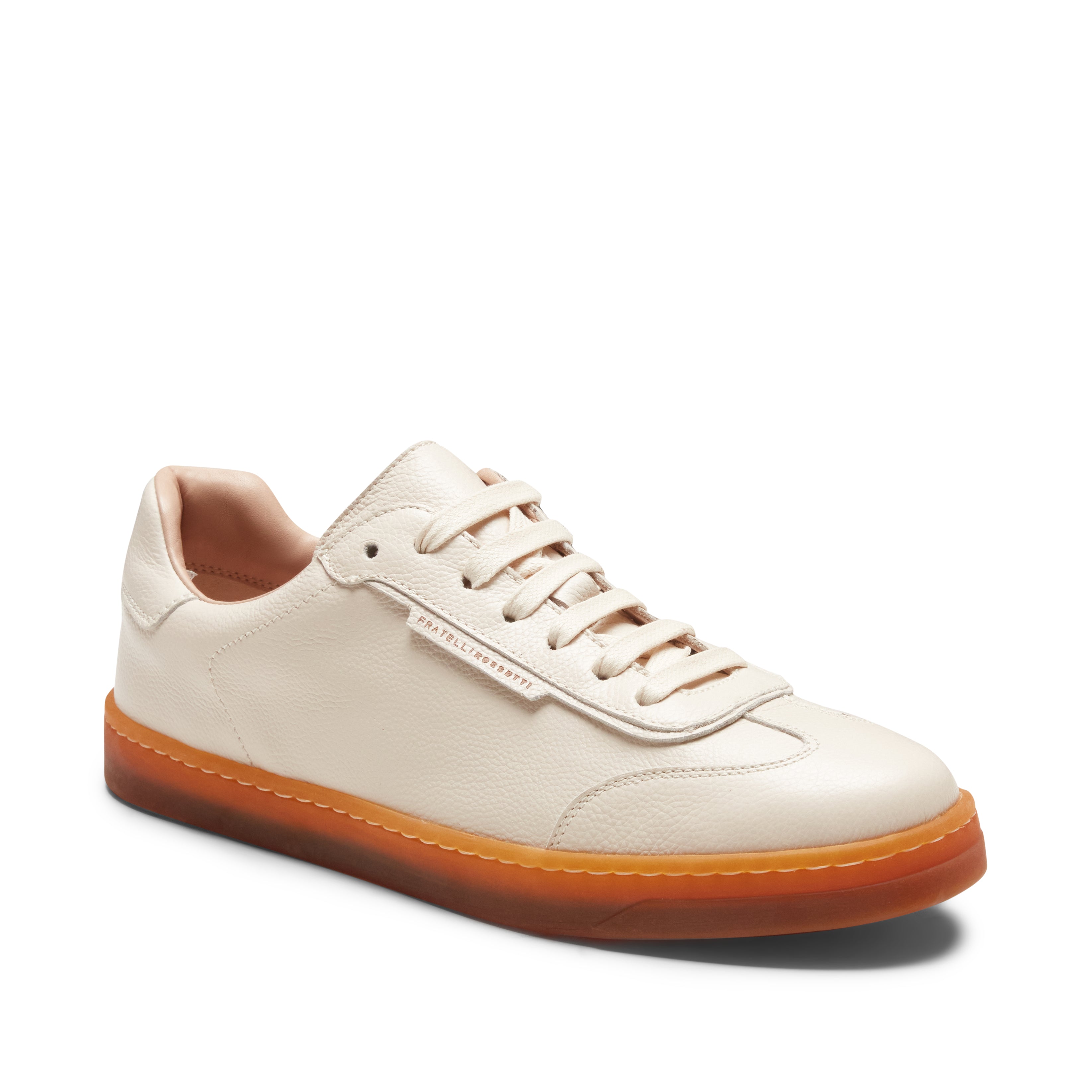 F.lli Rossetti One 76860 Sneaker Pelle Donna Latte Vintage
