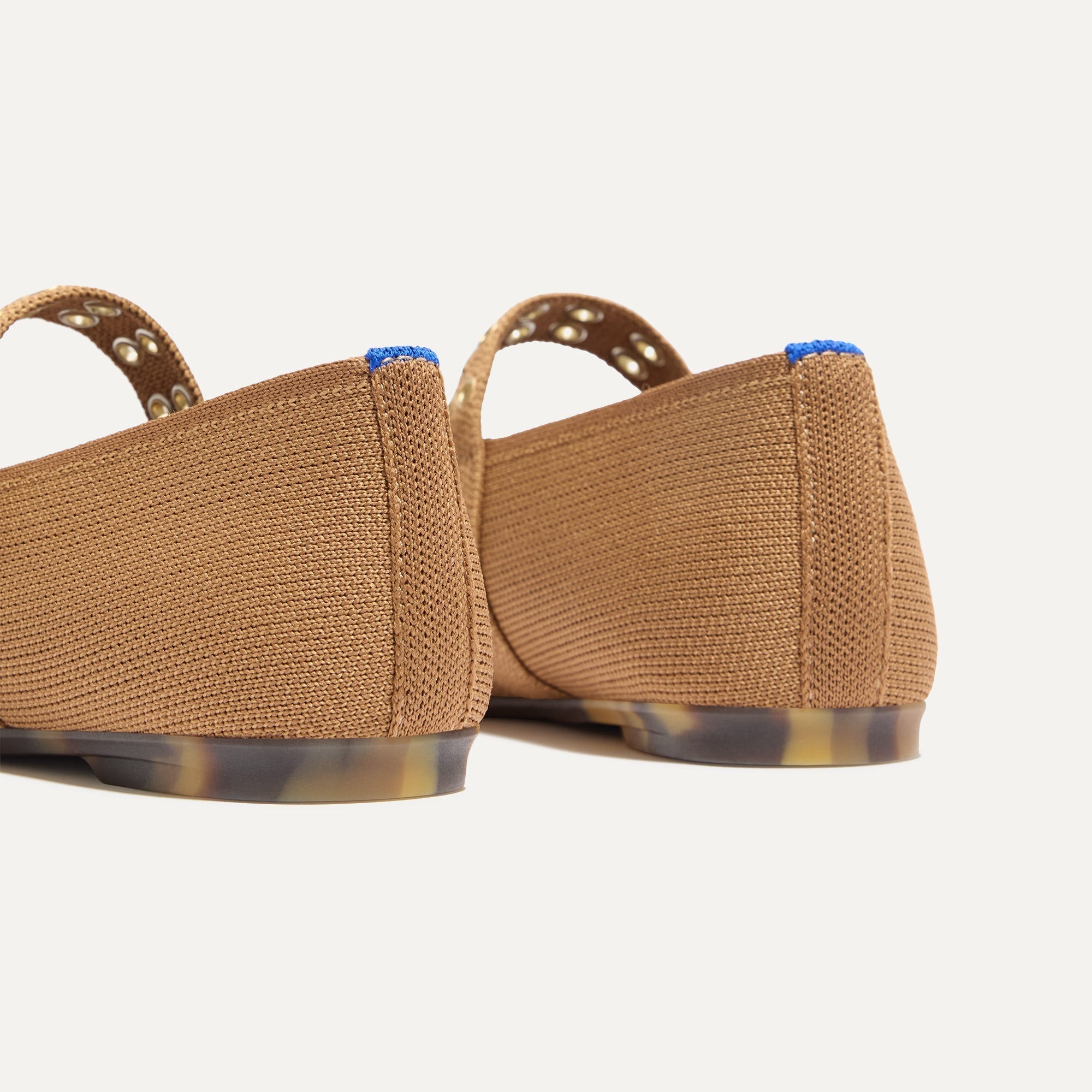 Rothy's Flats The Max Buckle Mary Jane ballerine Java Chip punta quadra