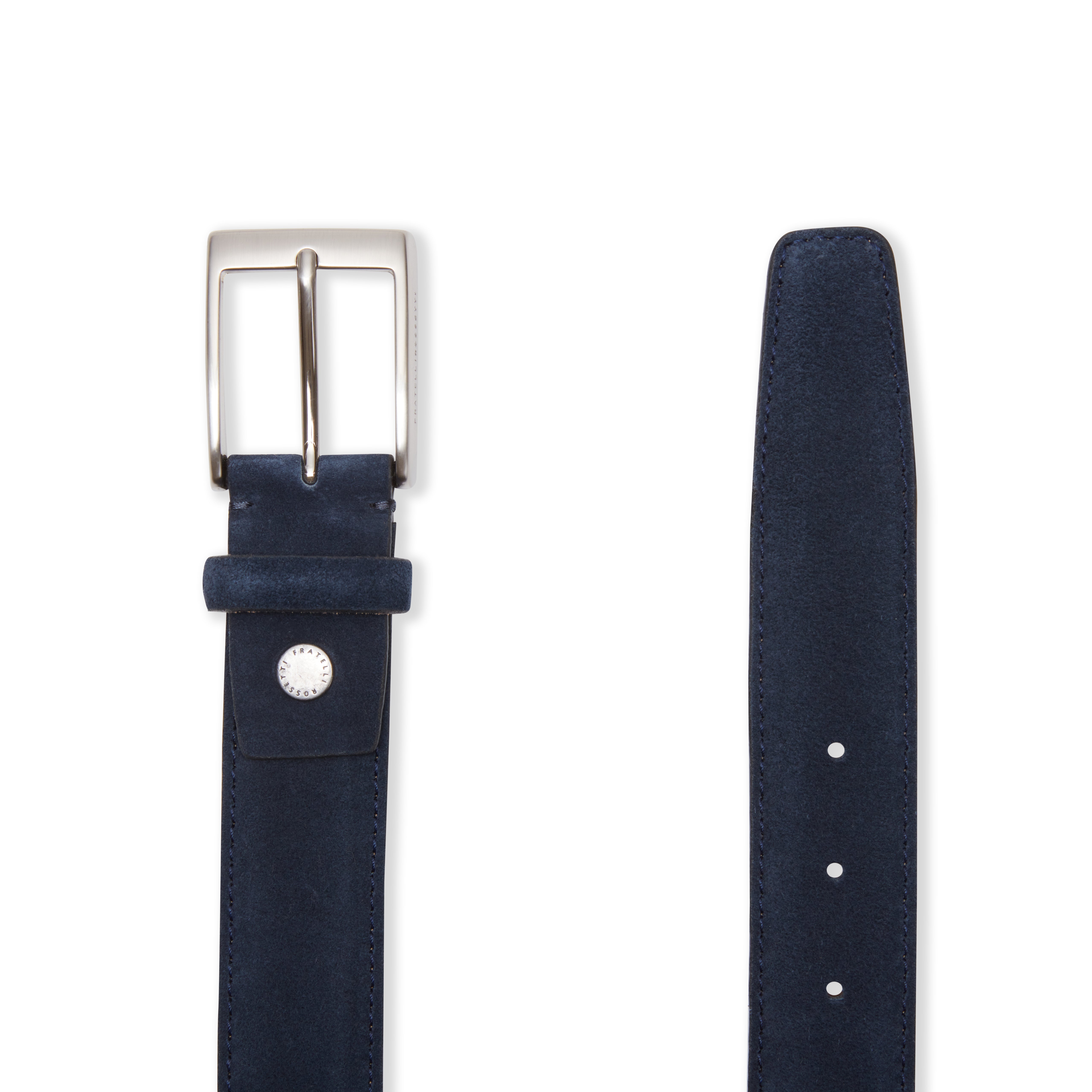 F.lli Rossetti 97537 cintura camoscio marine uomo