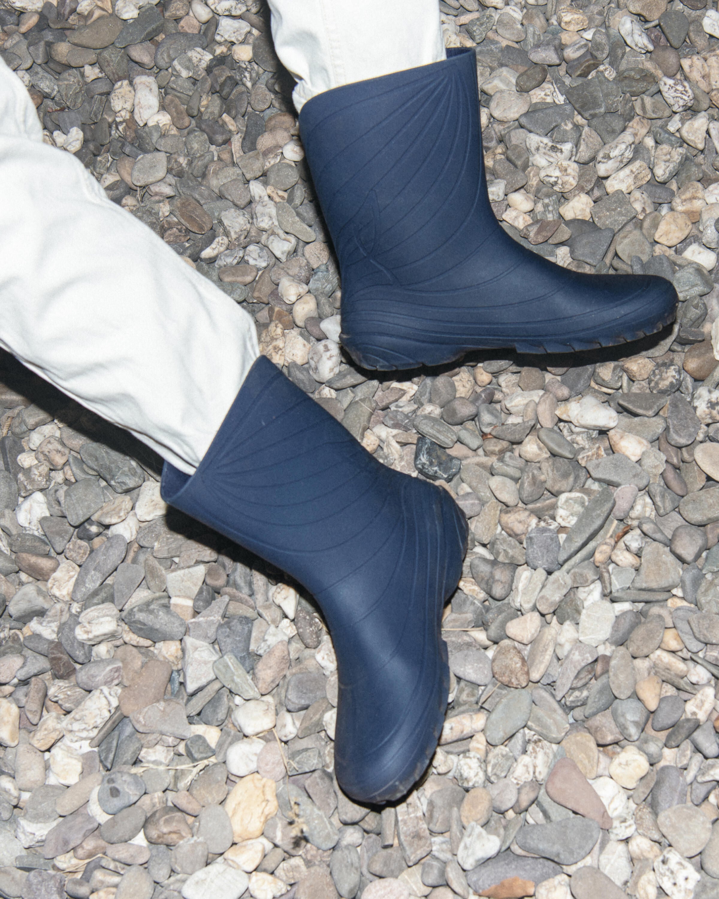 Wildling Ranidae Indigo stivale pioggia blu vegan impermeabile