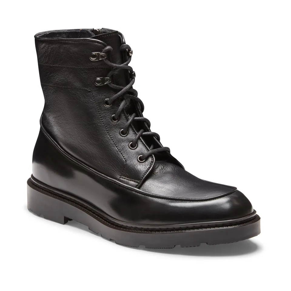 F.lli Rossetti 47474 Polacco Uomo Nero Stringato Pelle