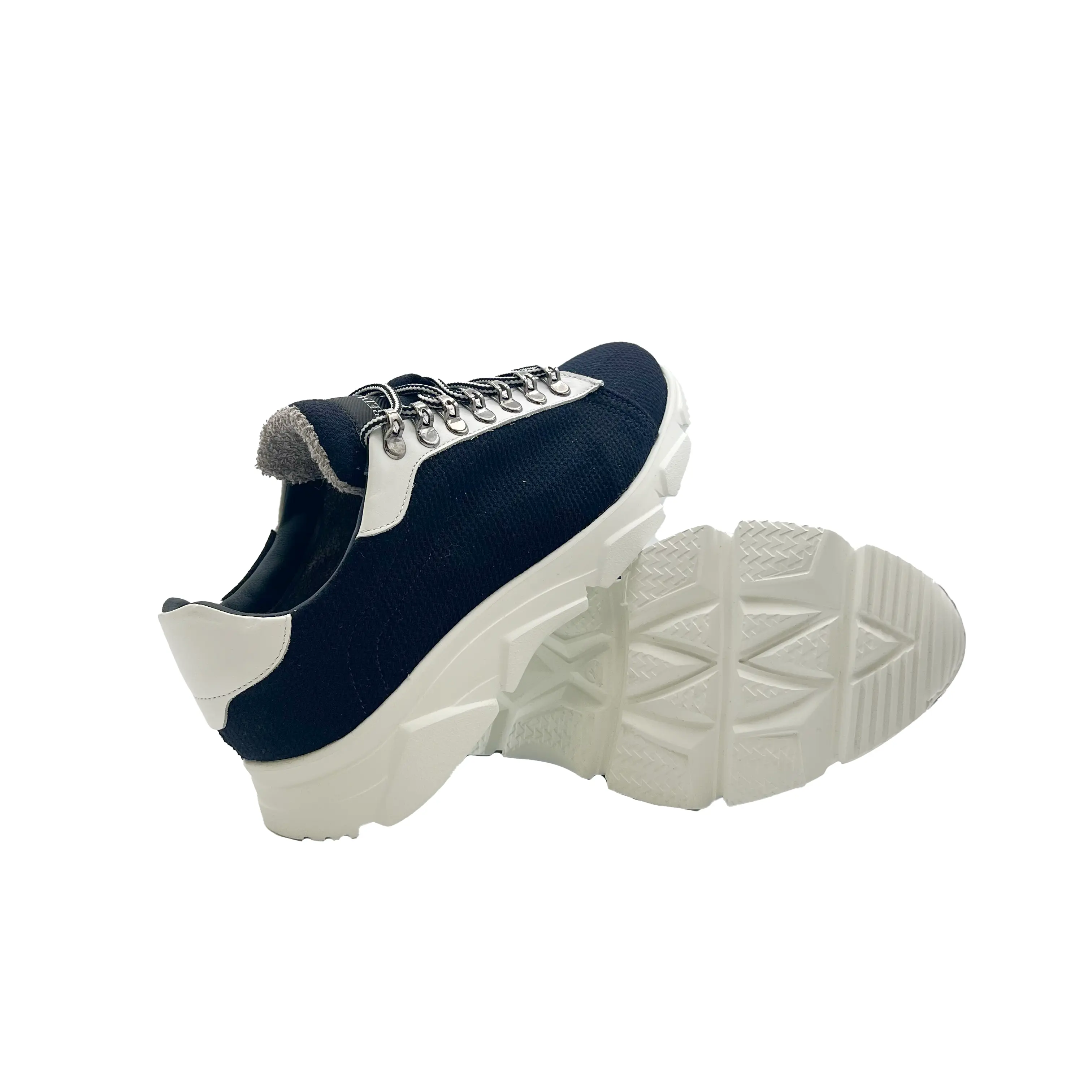 Sandro Barbera Wooly Lite sneakers unisex blu lana Merino